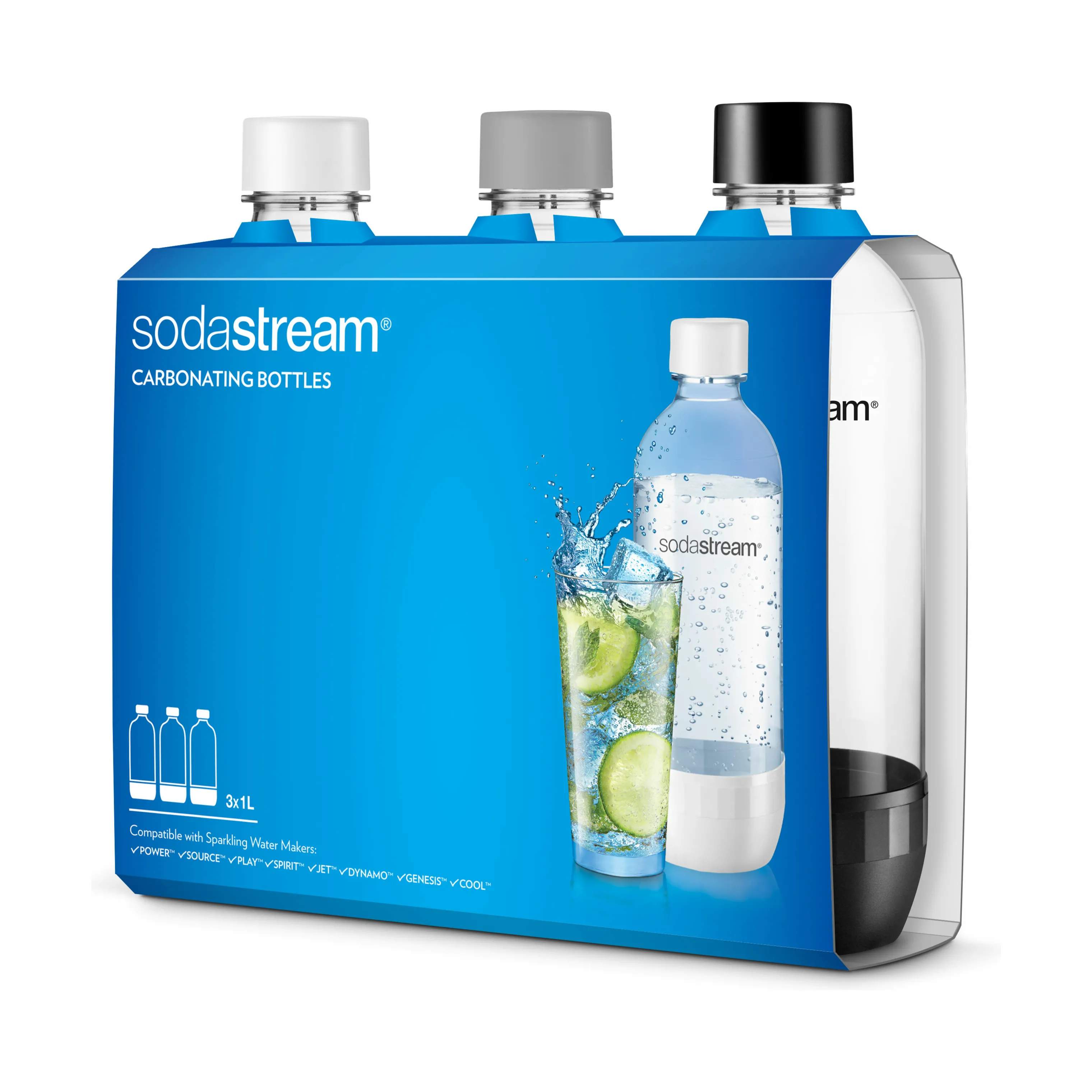 SodaStream flasker til sodavandsmaskine Flaske - 3 stk.