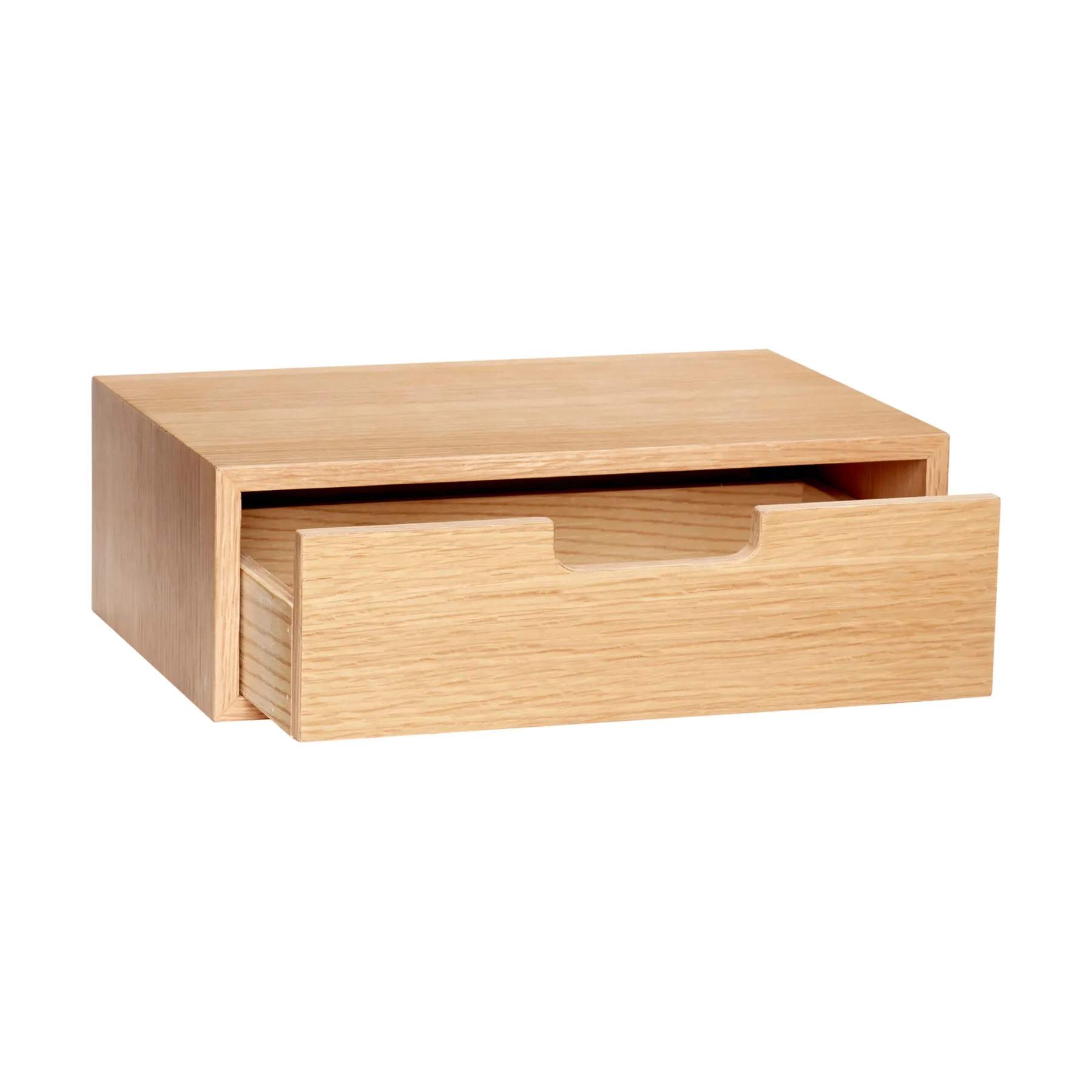 Hübsch Kasser Hide Opbevaringskasse i Natur, 3