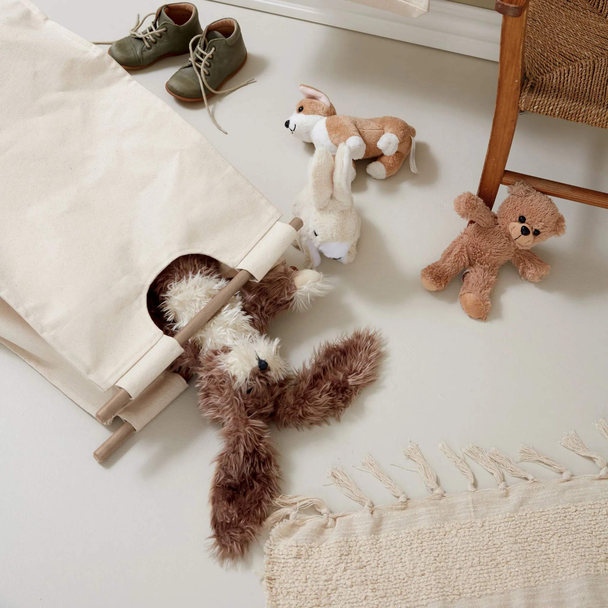 ReCollector Vasketøjskurve BagUp Vasketøjskurv i Beige, 3