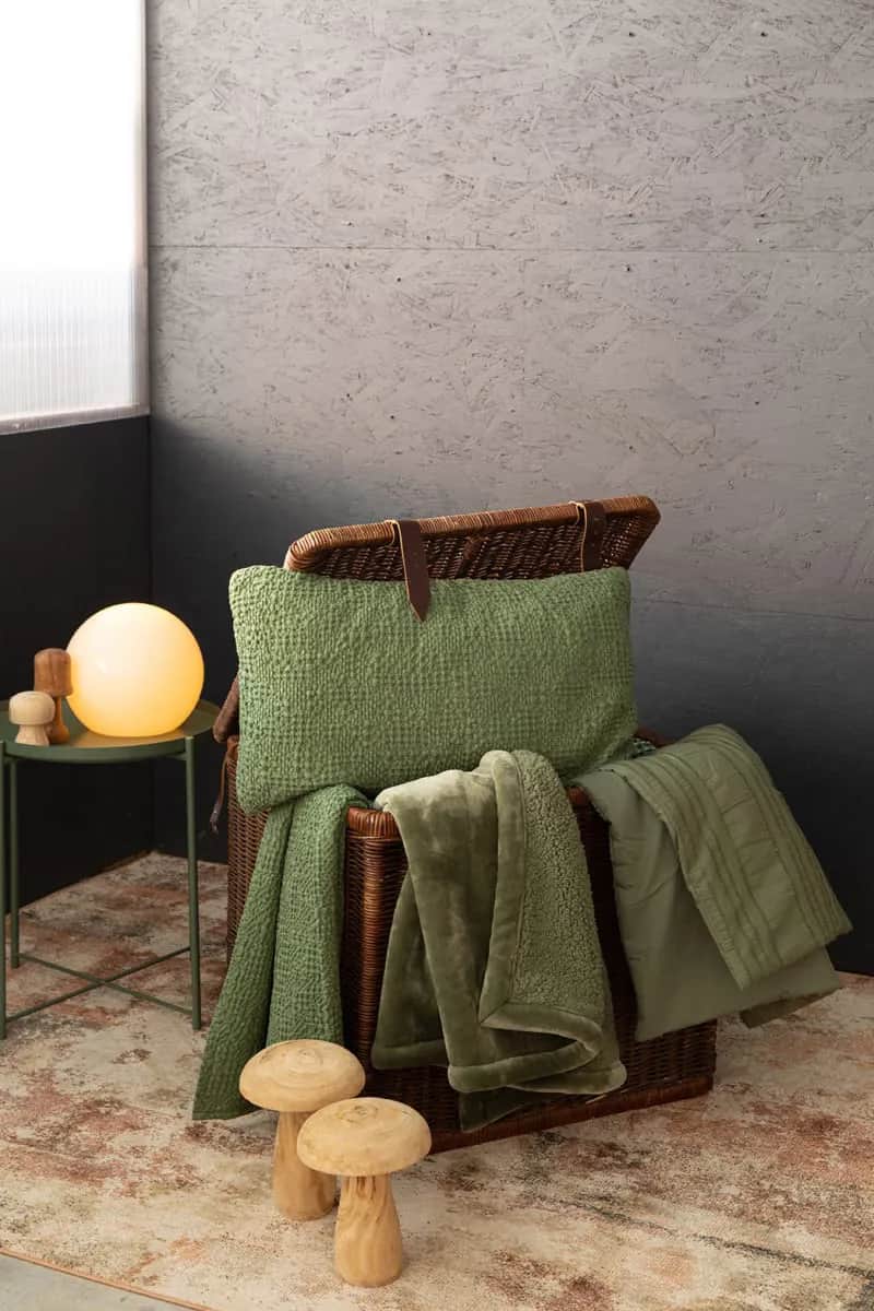 Vivaraise Plaider Tana Plaid i Almond, 2