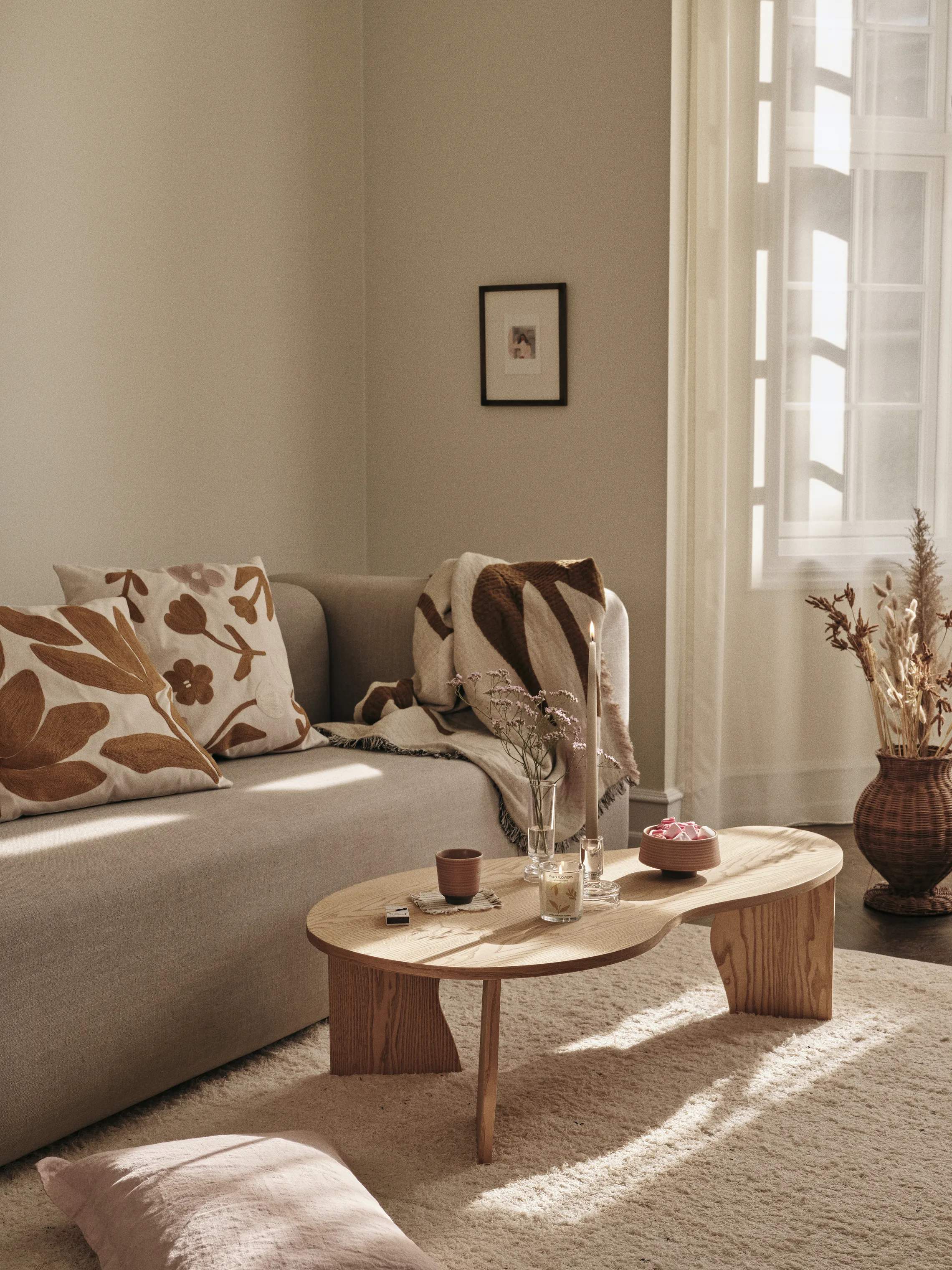 Broste Copenhagen Sofaborde Brook Sofabord i Natural, 2