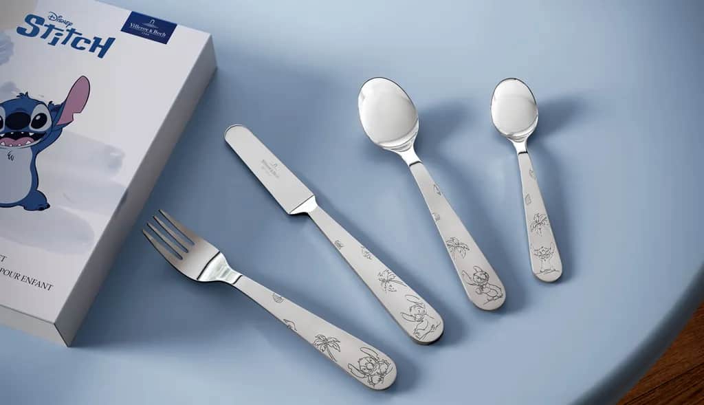 Villeroy & Boch Børnetallerkener Disney Stitch Børnespisesæt - 7 dele i 7 stk., 2