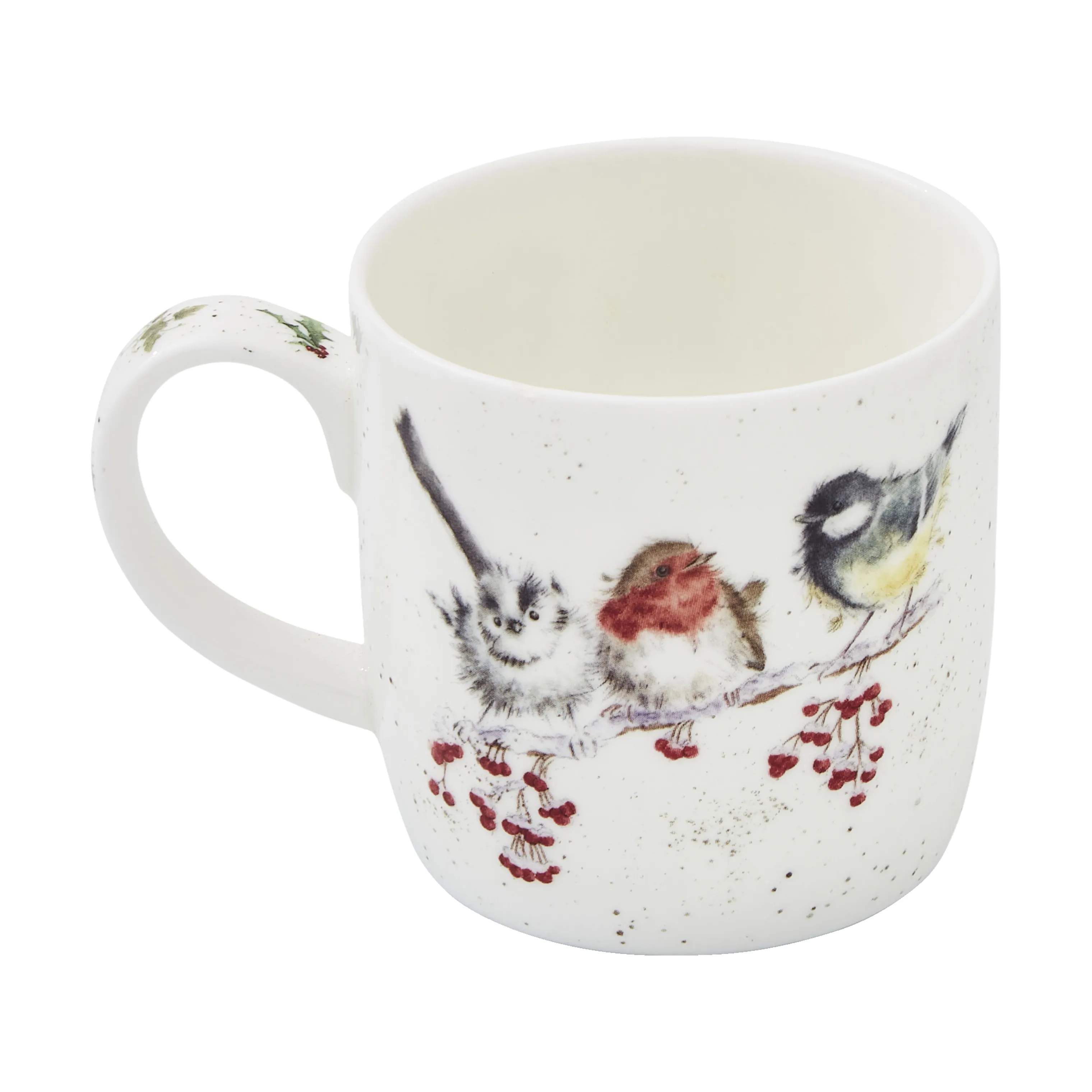 Royal Worcester Krus og kopper med hank Wrendale Krus - One snowy day i One Snowy Day, 4