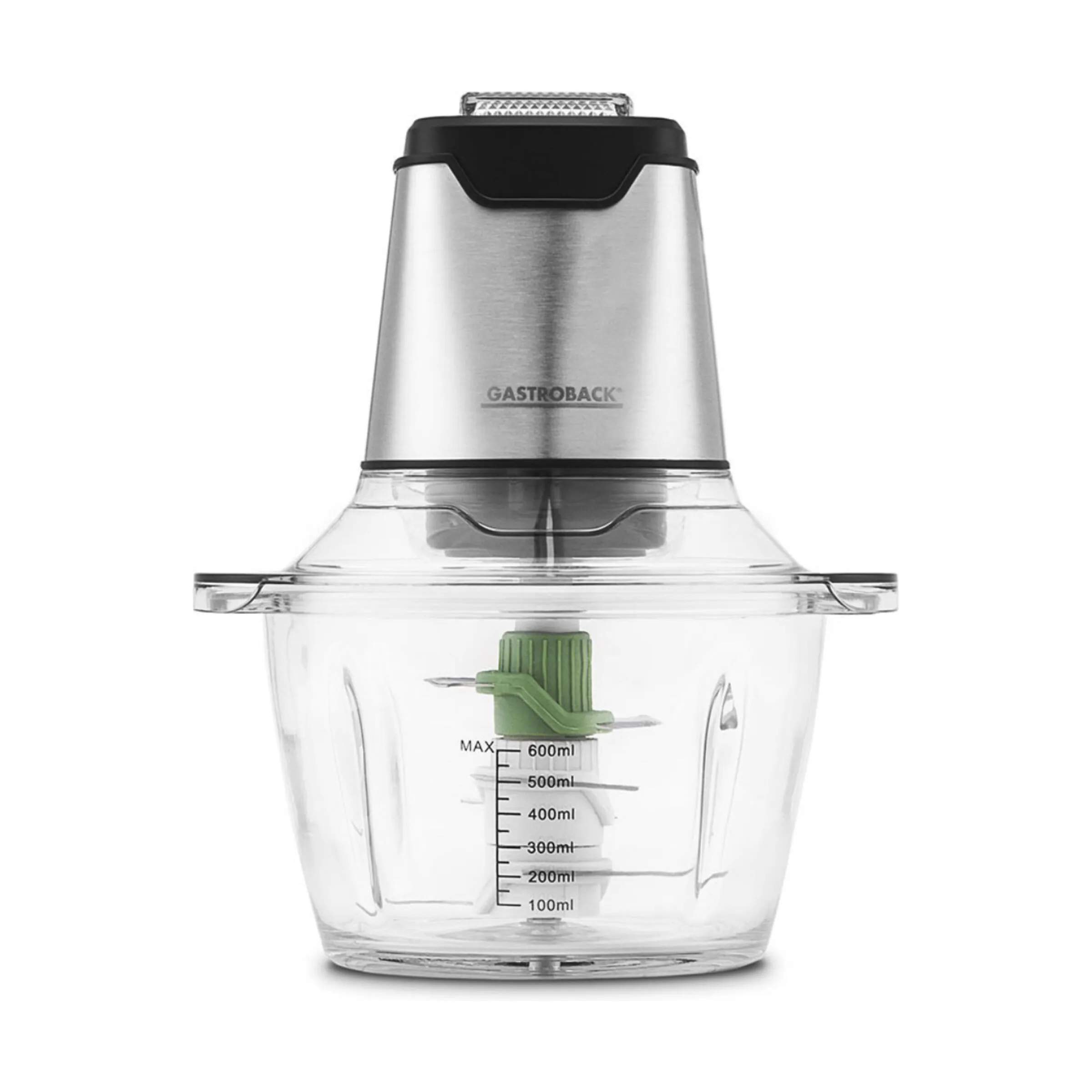 Minihakker, glas, large
