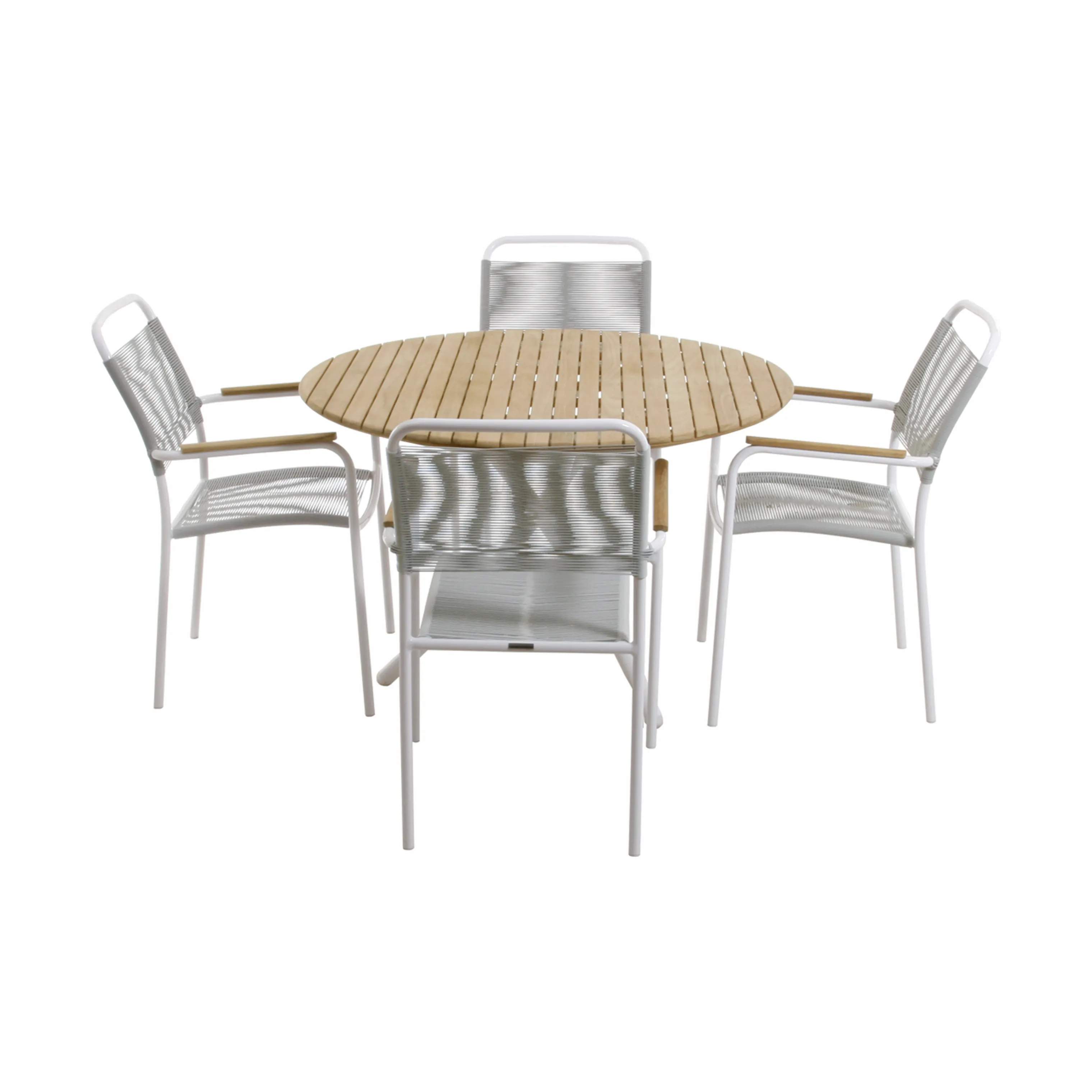 Magnolia Verona Havemøbelsæt - 1 bord og 4 stole