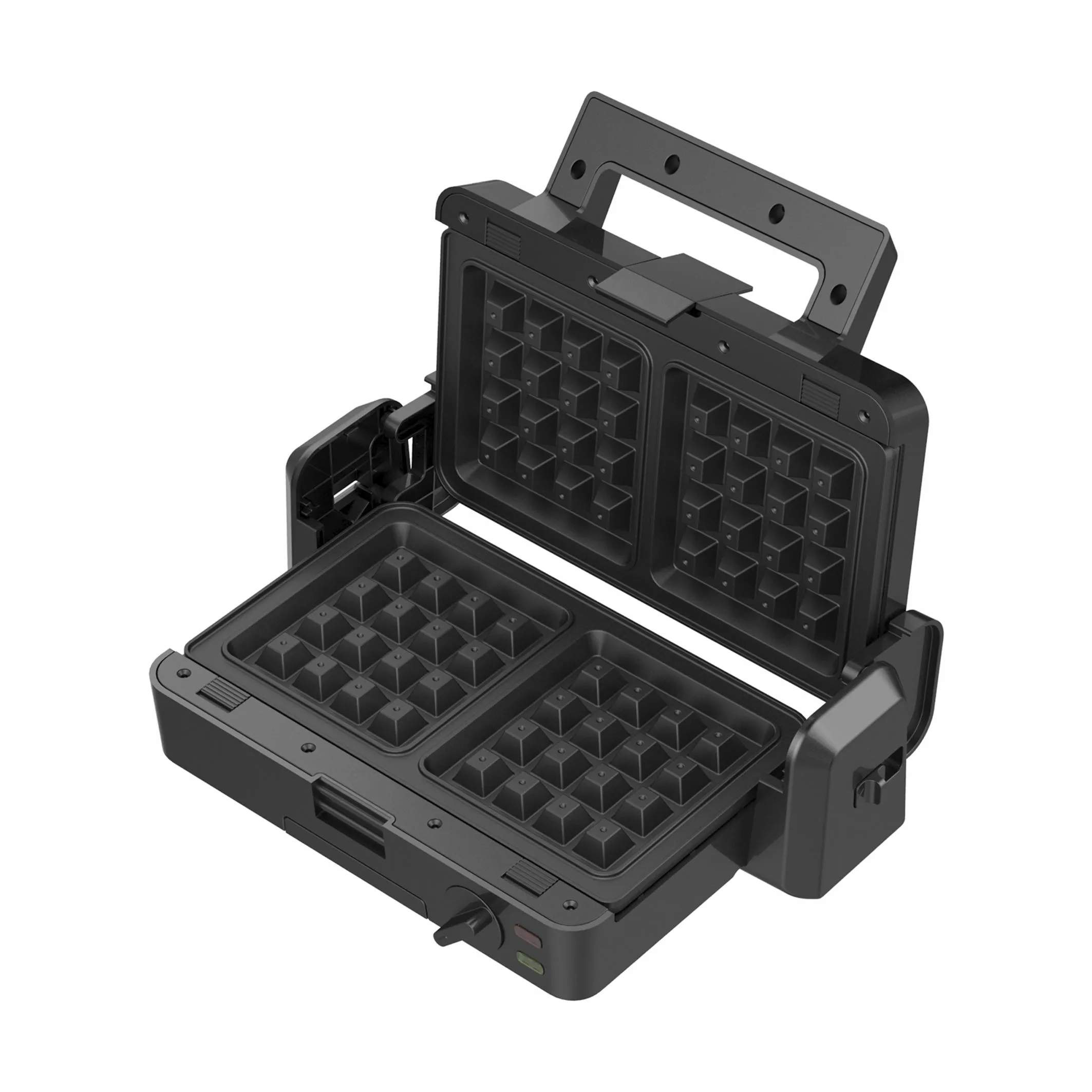 Hâws Bordgrill CG1200 Kontaktgrill 4-i-1 i Sort, 3