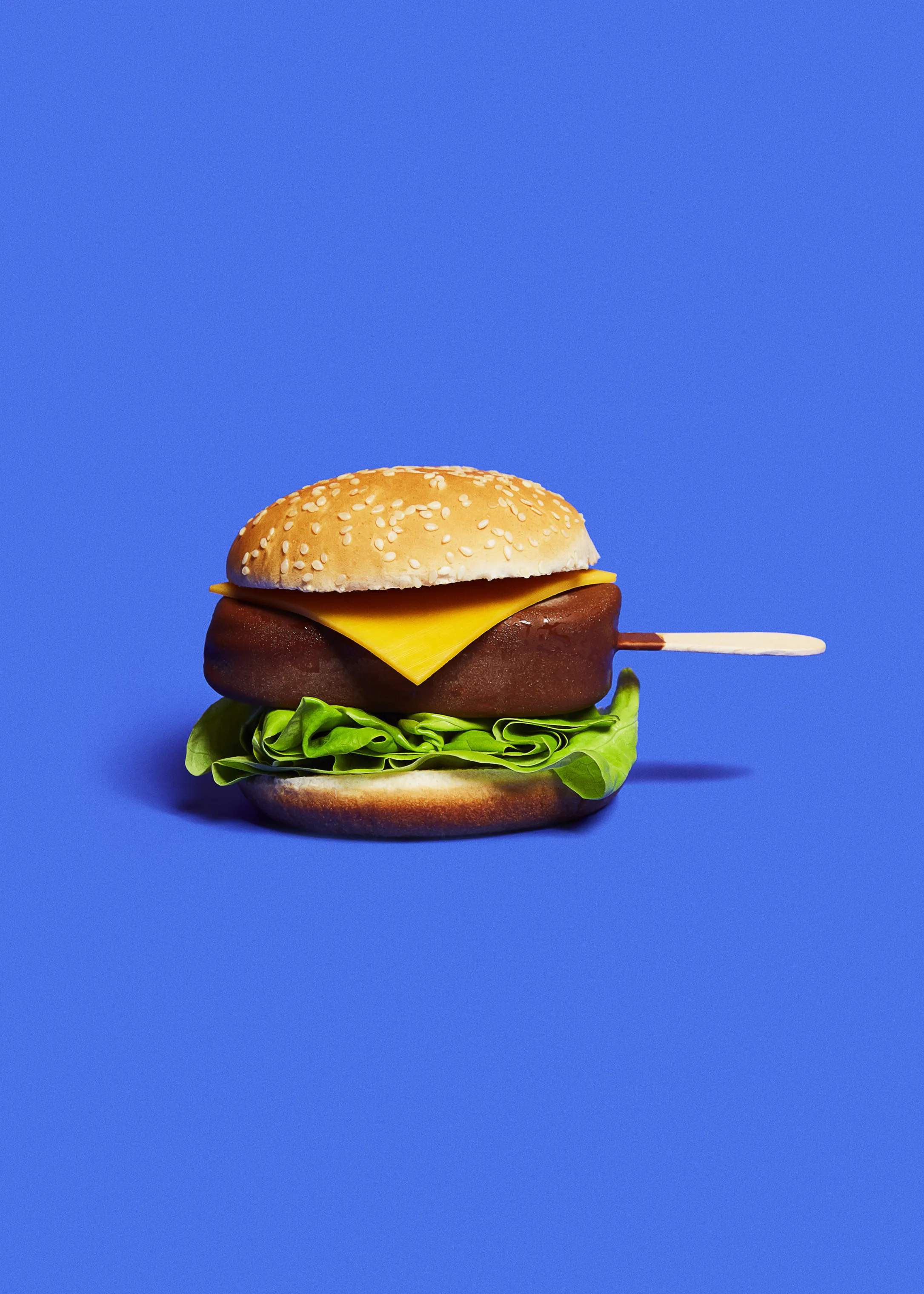 Supermercat plakater plakat - Magnum burger