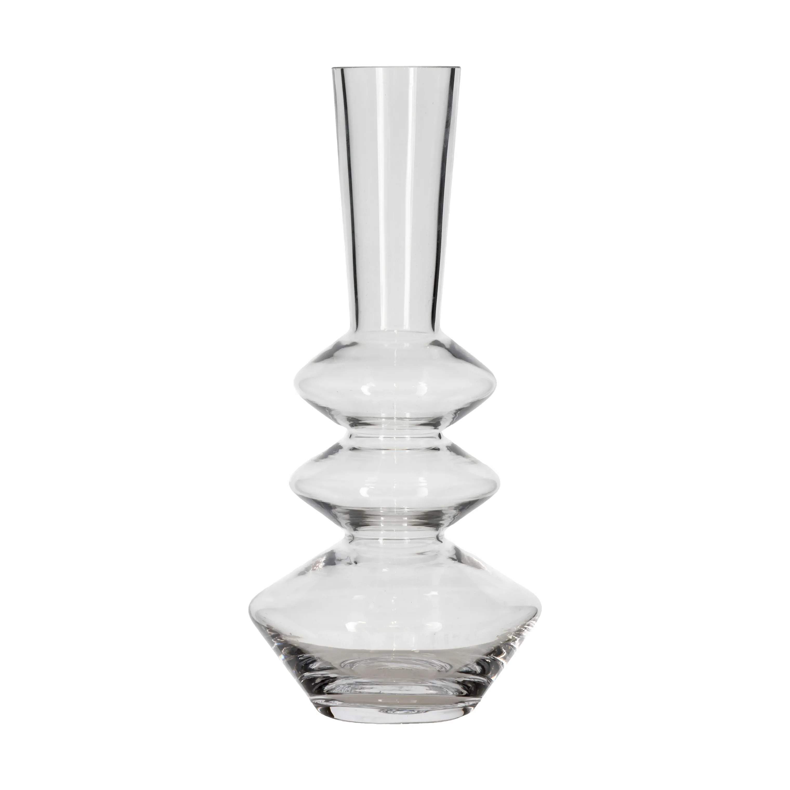Trio Vase, clear, large