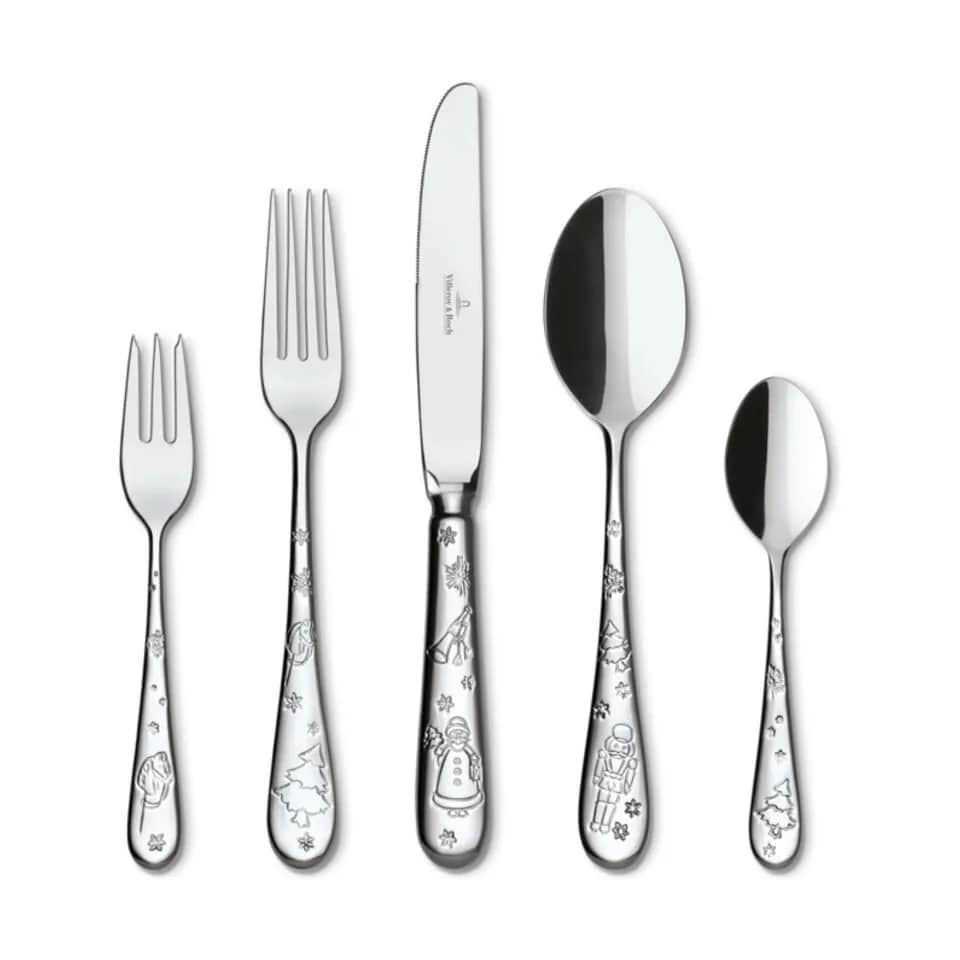 Villeroy & Boch Bestiksæt Toy's Delight Bestiksæt - 30 dele i silver/platinum, 1