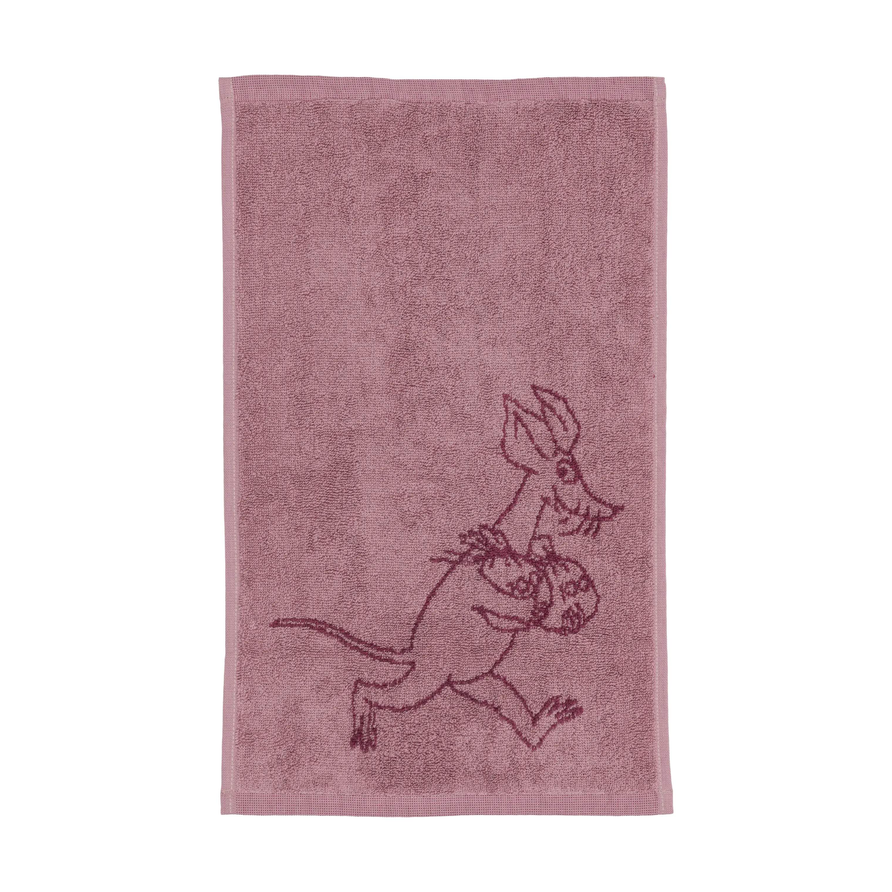 Moomin Arabia Håndklæder Arabia Badeværelse Håndklæde - Sniff i /Lilla, B30 x L50 cm, 1