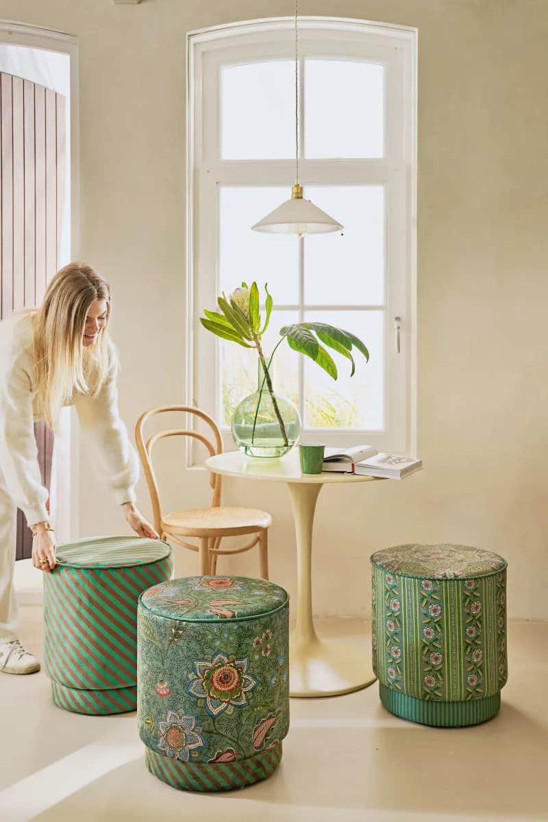 PIP Studio Puffer Pip Studio Home Accessories Puf i Grøn, 2