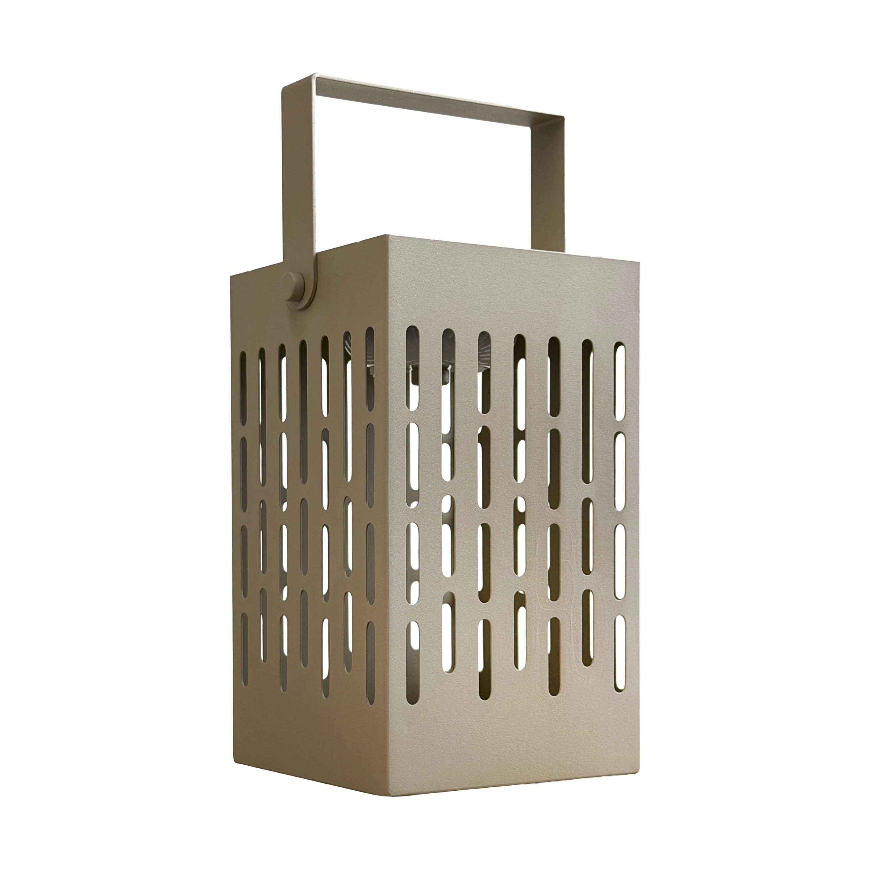 Dyberg Larsen Lanterner Luma Udendørs Solar Lanterne i Beige, 1