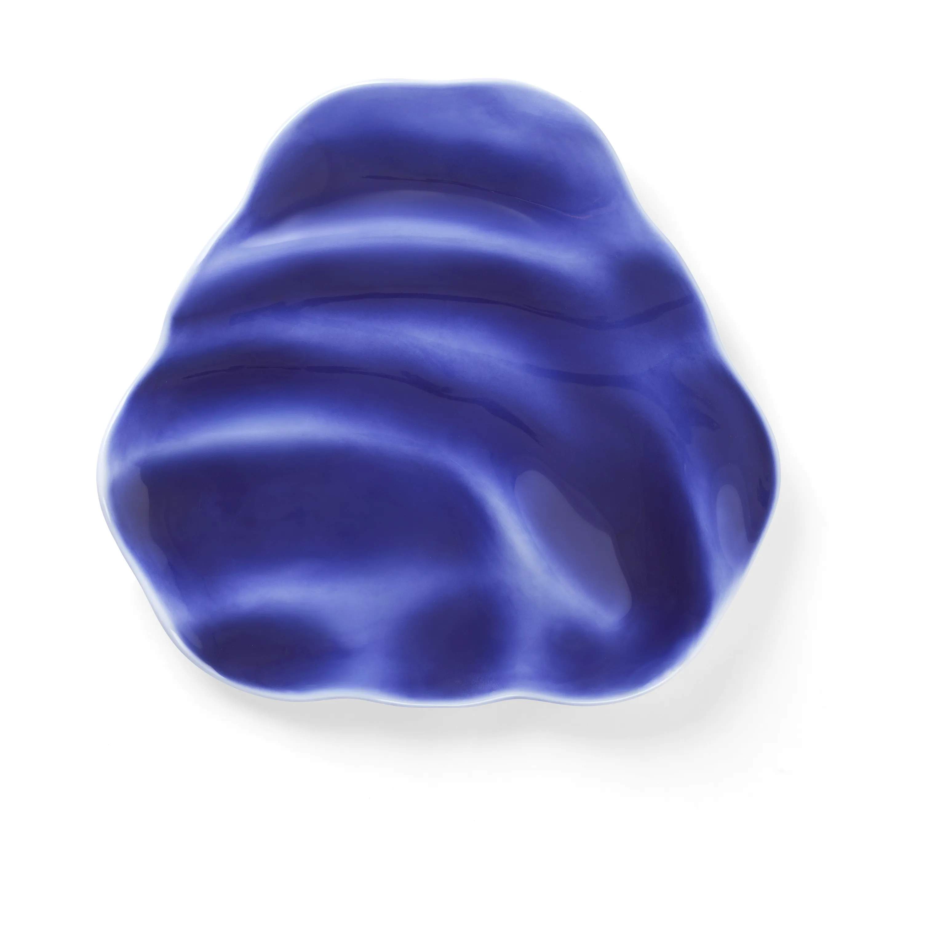 Royal Copenhagen Serveringsfade Kontur Fad i Blå, 1