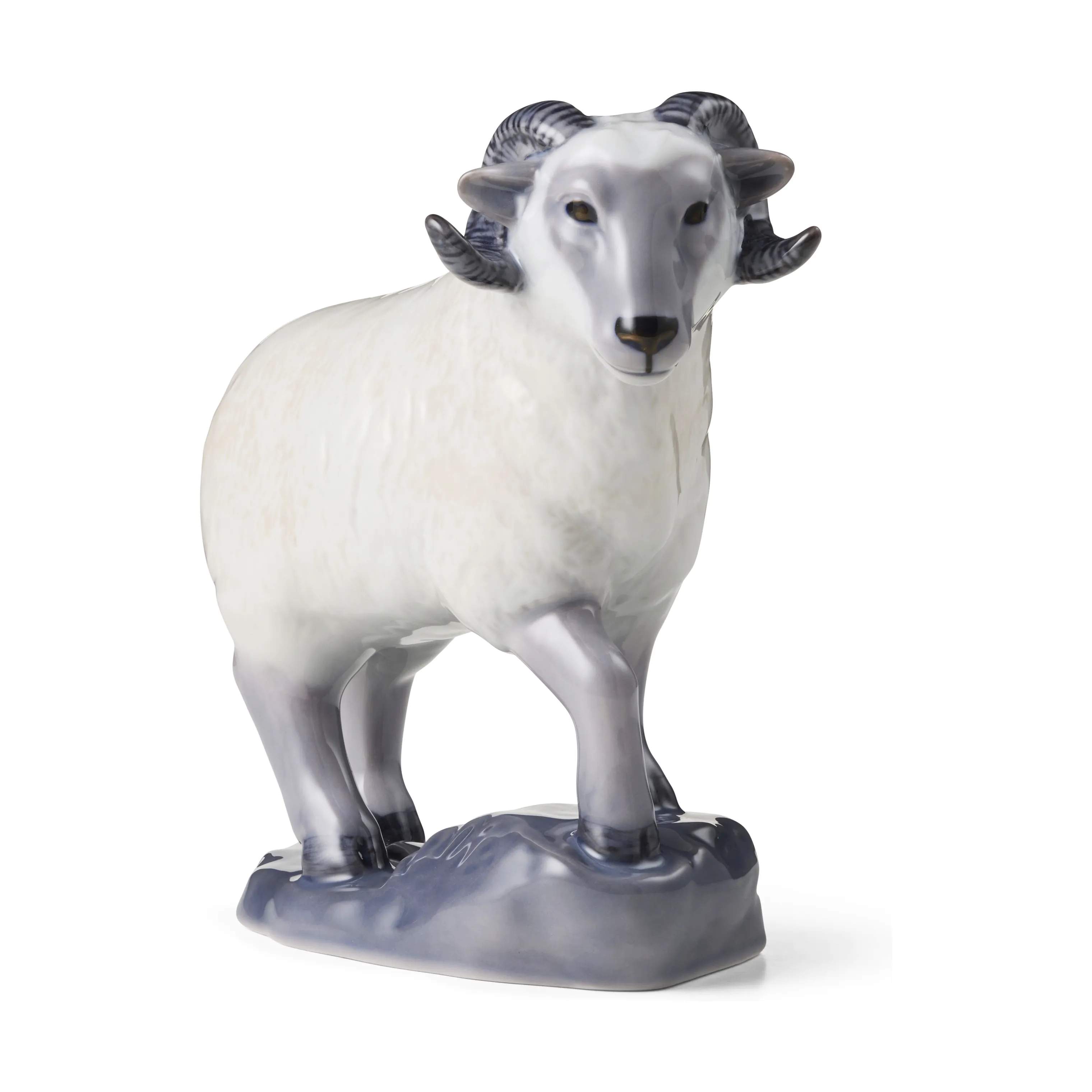 Royal Copenhagen Dyrefigurer Samlerartikler Årets Stjernetegnsfigur 2027 - Får i Hvid, 1