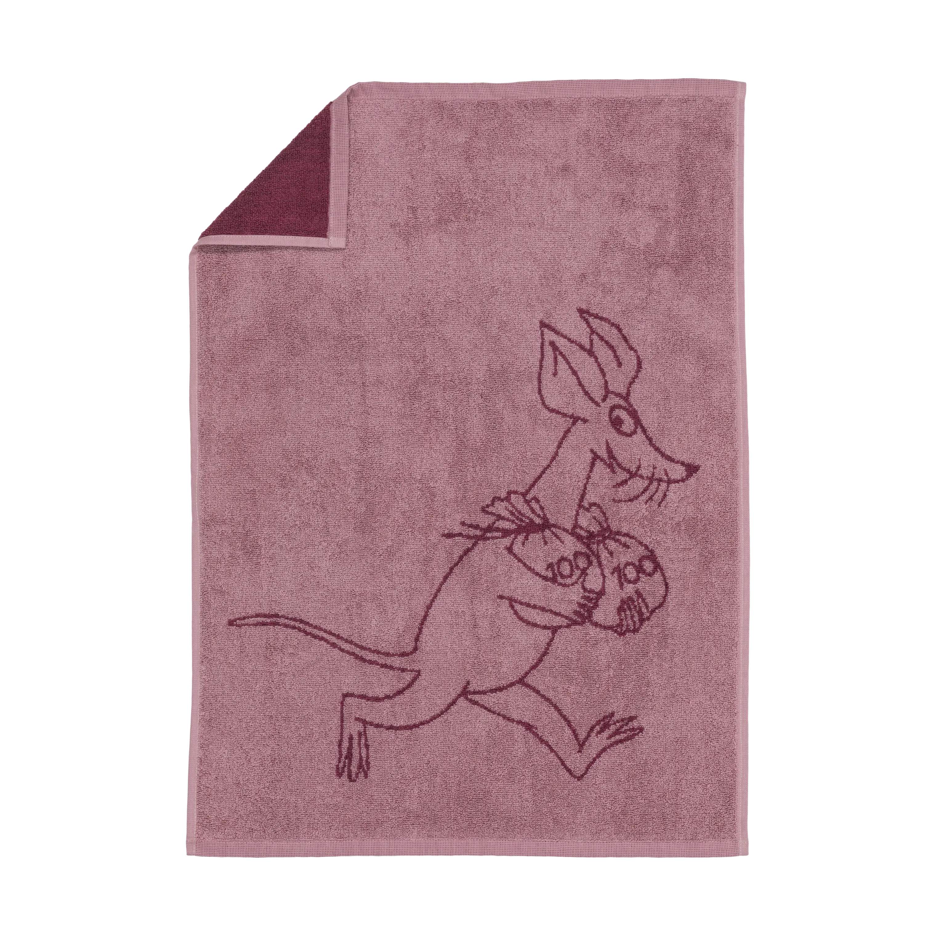 Moomin Arabia Håndklæder Arabia Badeværelse Håndklæde - Sniff i /Lilla, B50 x L70 cm, 1
