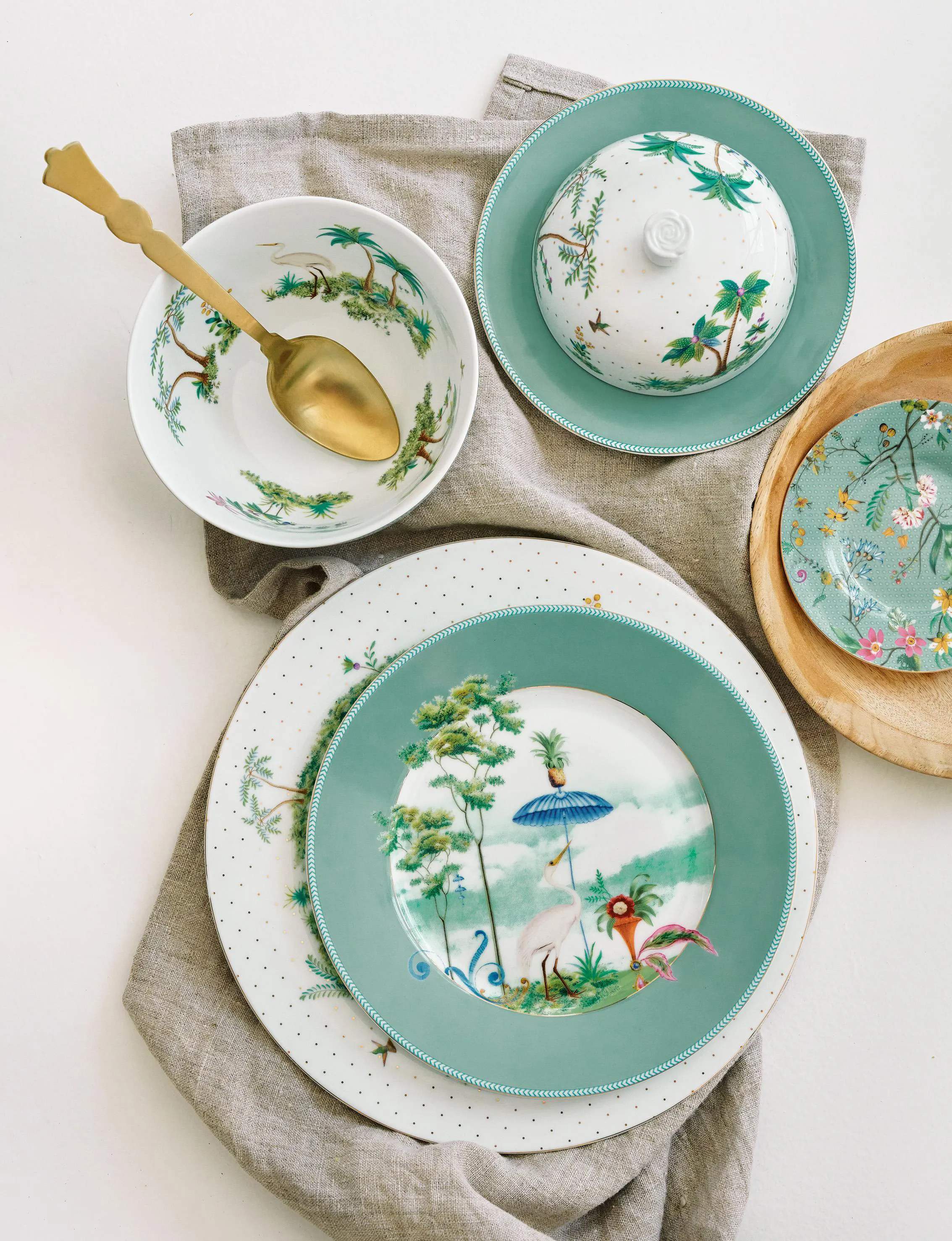PIP Studio Middagstallerkener Jolie Undertallerken i Blue, 2