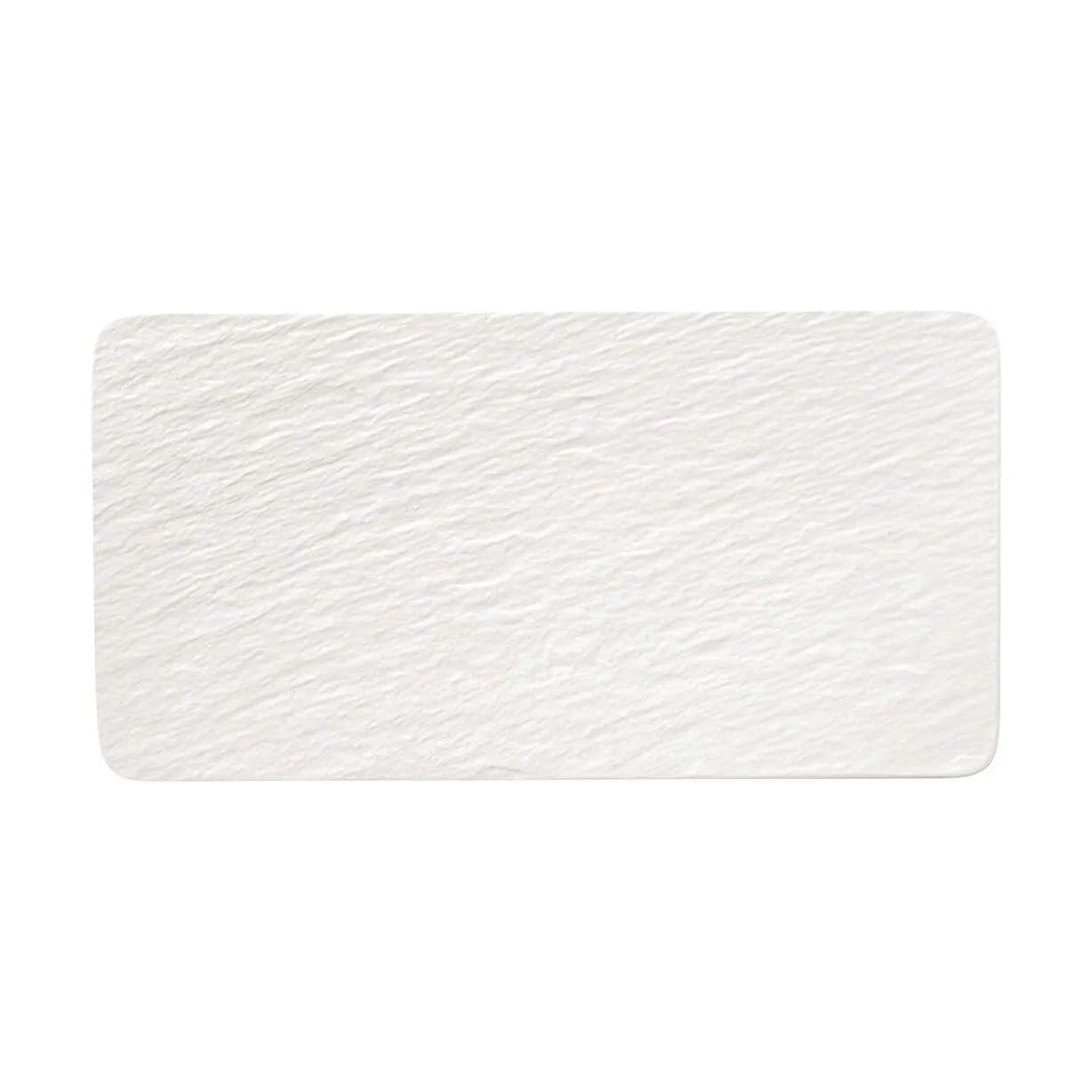 Manufacture Rock blanc Serveringsfad, mat hvid, large