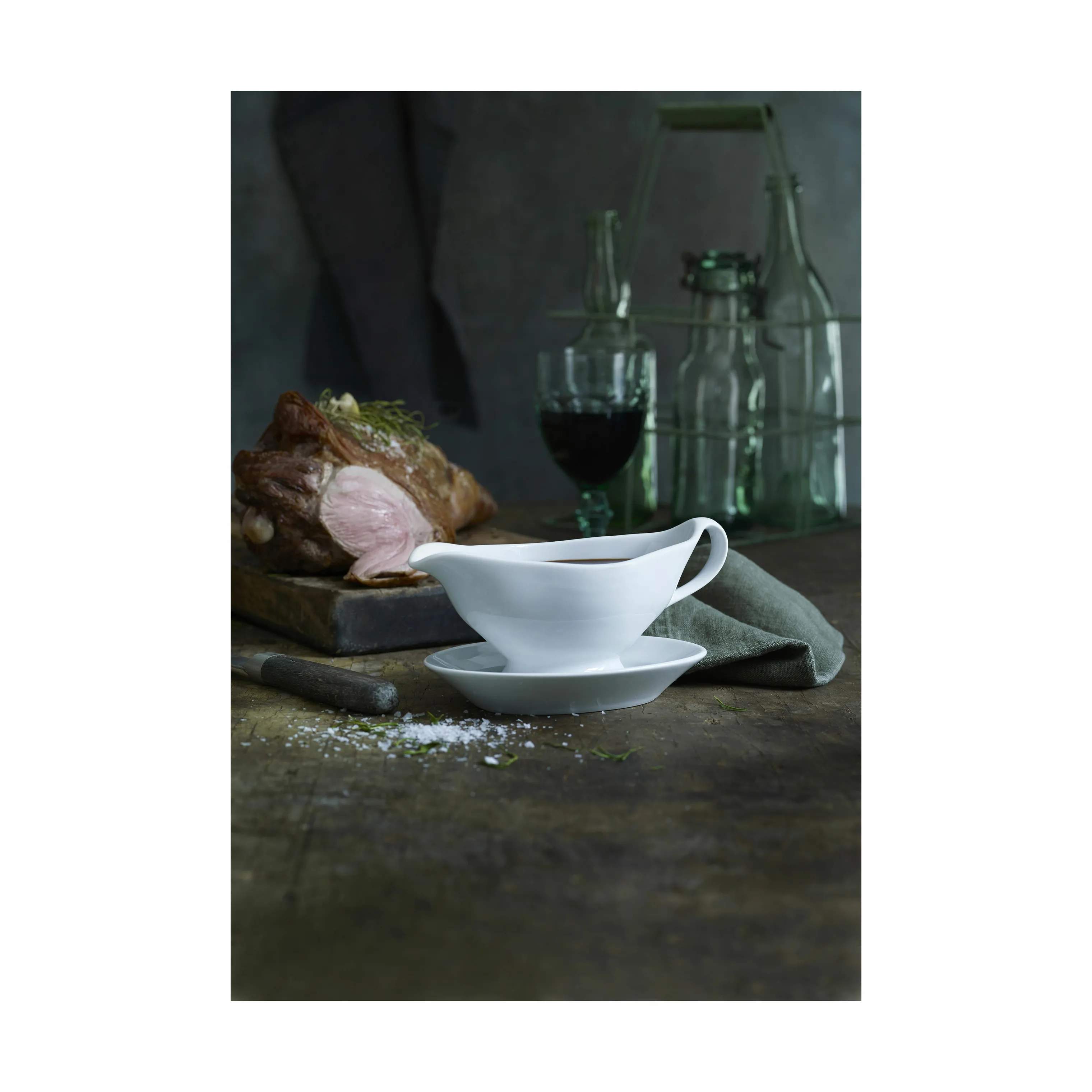 Pillivuyt Sovseskåle og -kander Sancerre Sovseskål i hvid, 32 cl, 2