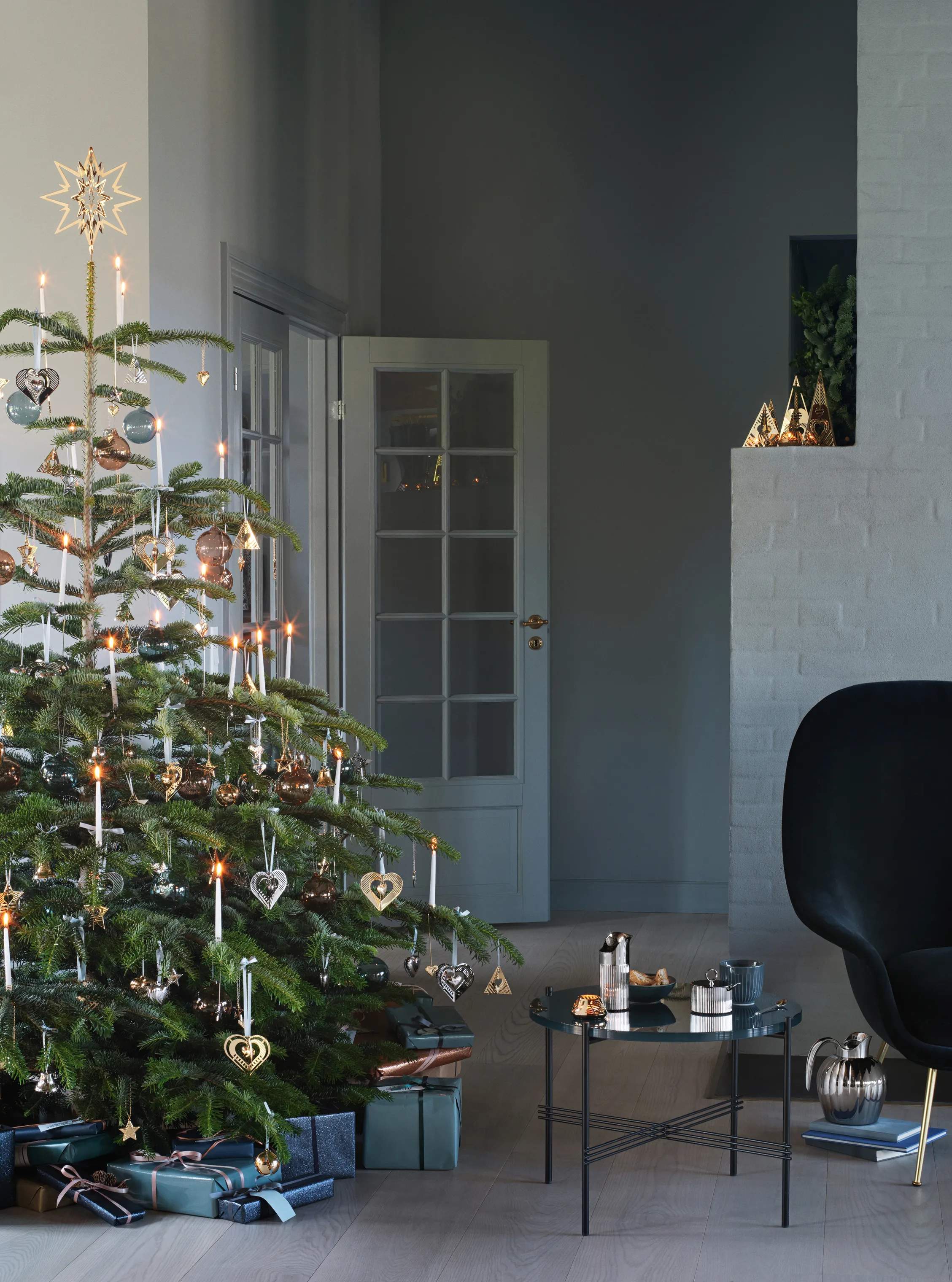 Georg Jensen Topstjerner Christmas Collectibles 1993 Topstjerne - Stor i Guldfarvet, Stor, 5