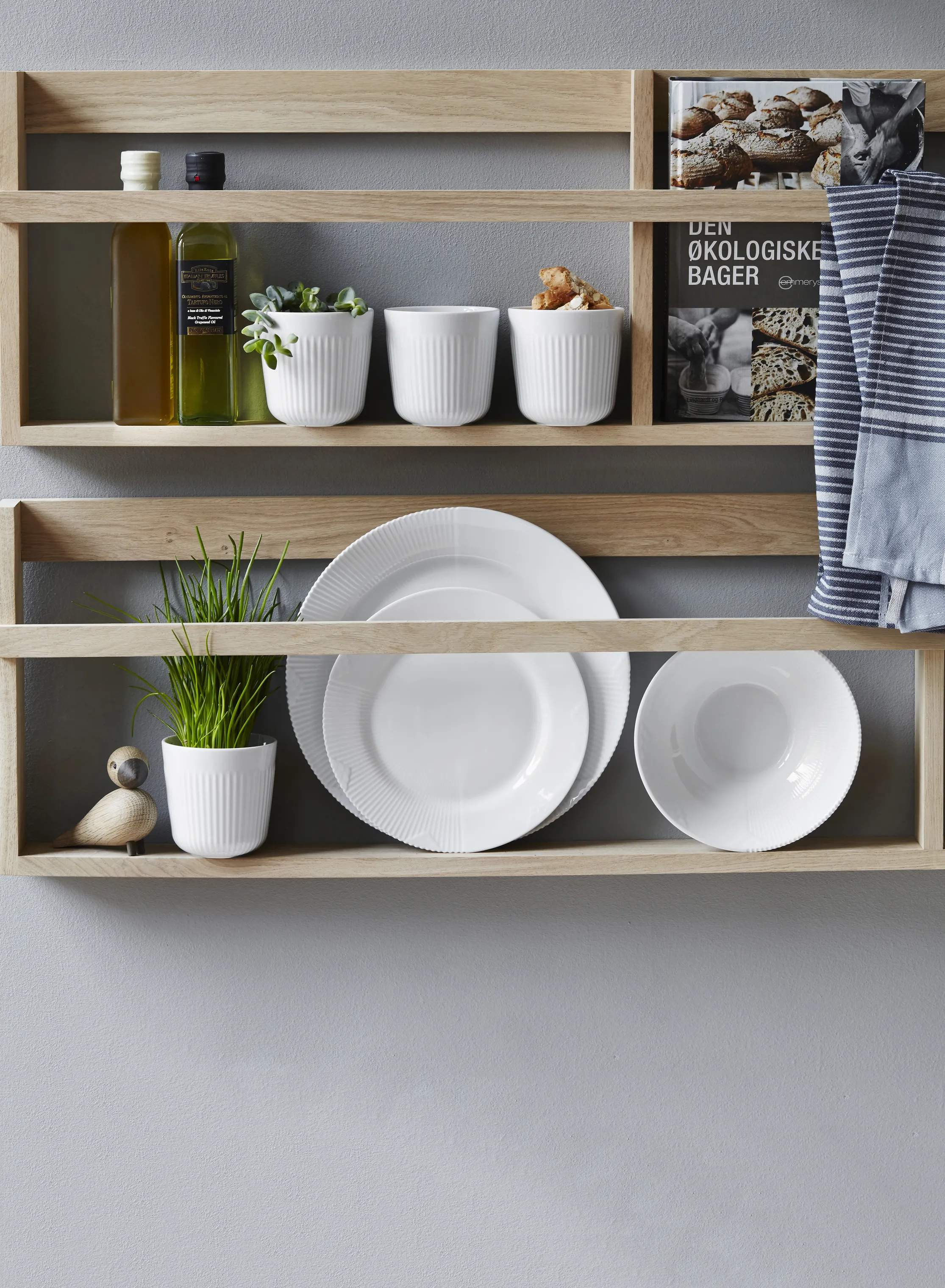 Royal Copenhagen Skåle Hvid Elements Skål i Hvid, 18 cm, 5