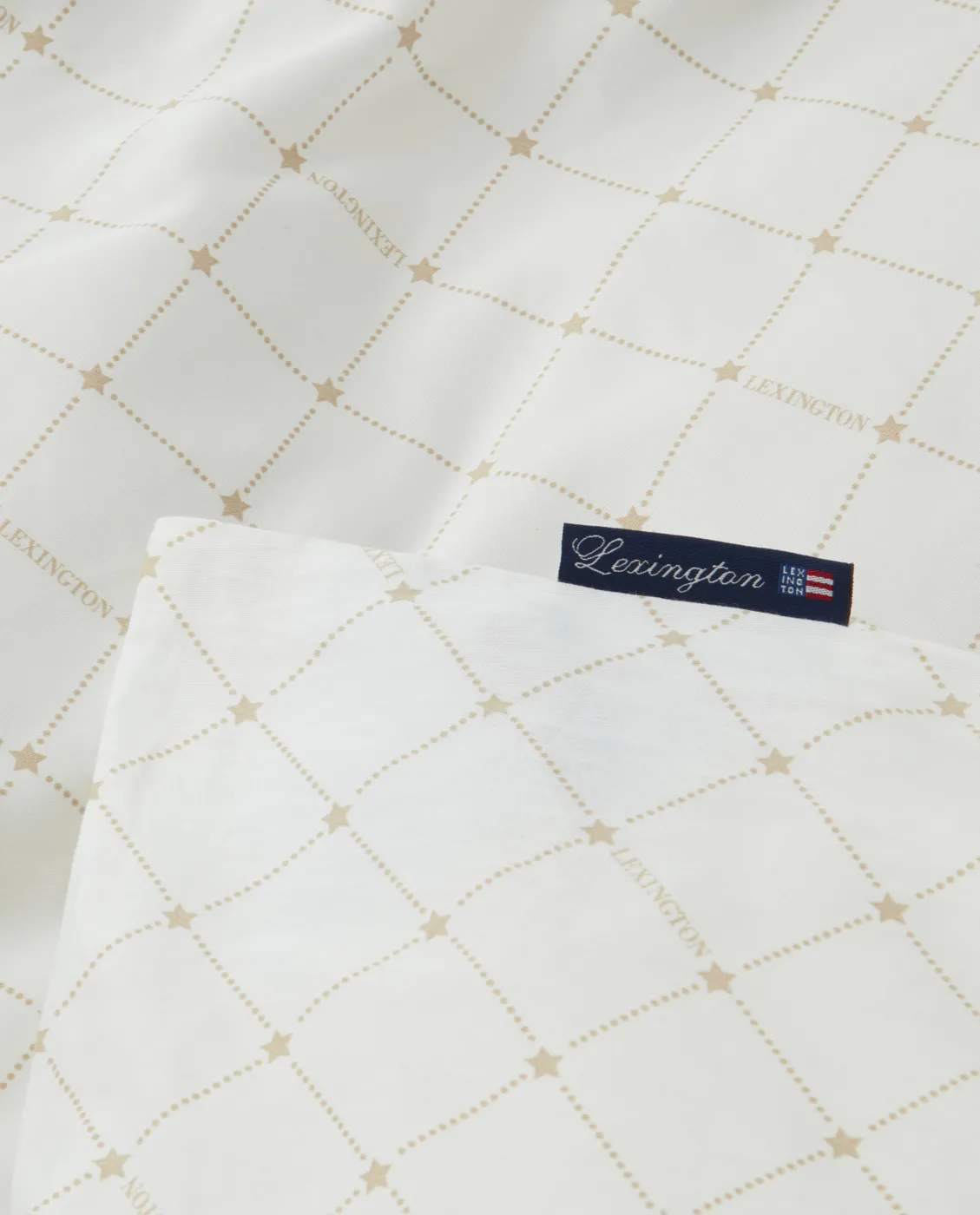 Lexington Sengetøj From back home, Fall 23 From Back Home Signature Star Dynebetræk i Hvid/beige, B140 x L200 cm, 3