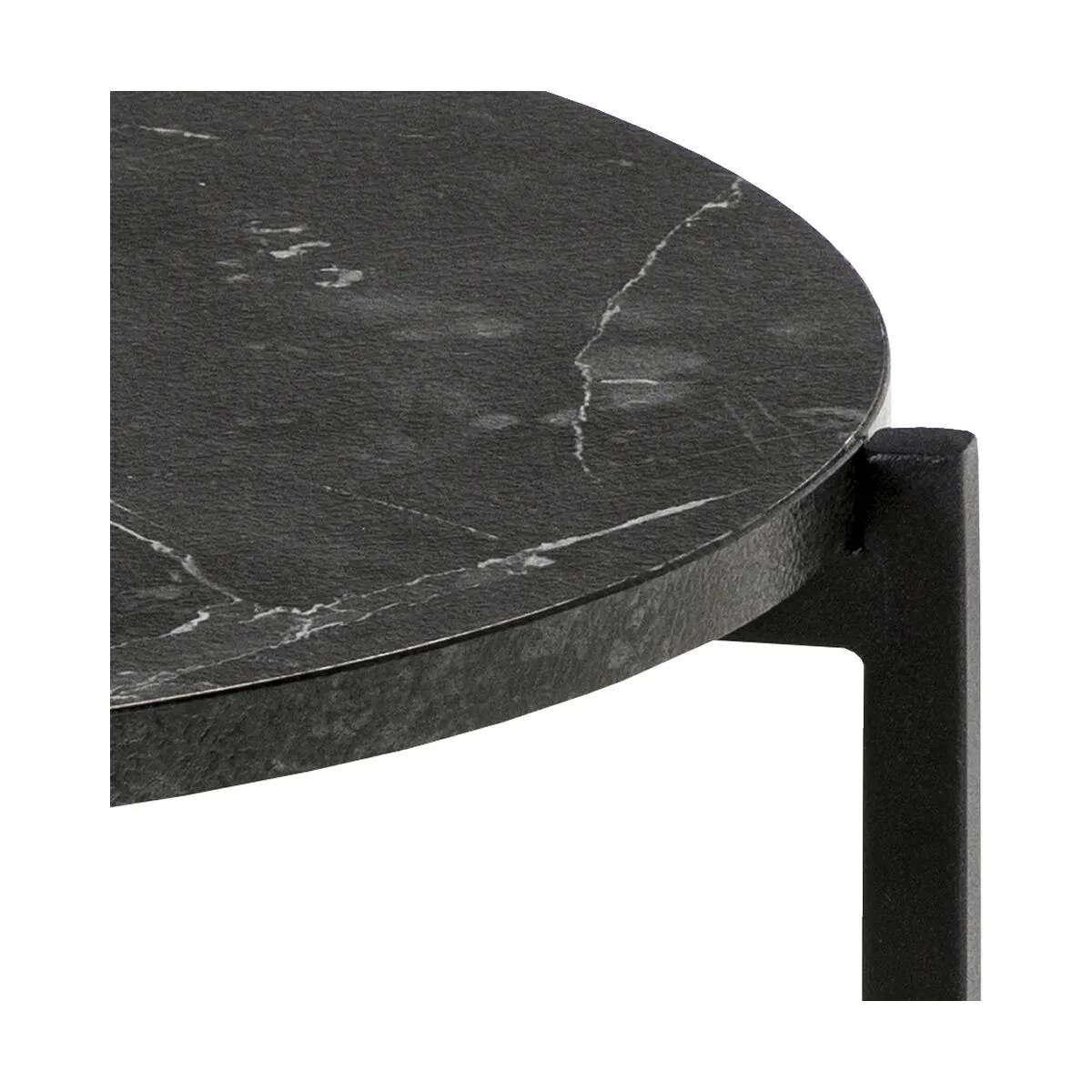CASA Living Sideborde Lamoine Hjørnebord i Sort, 3