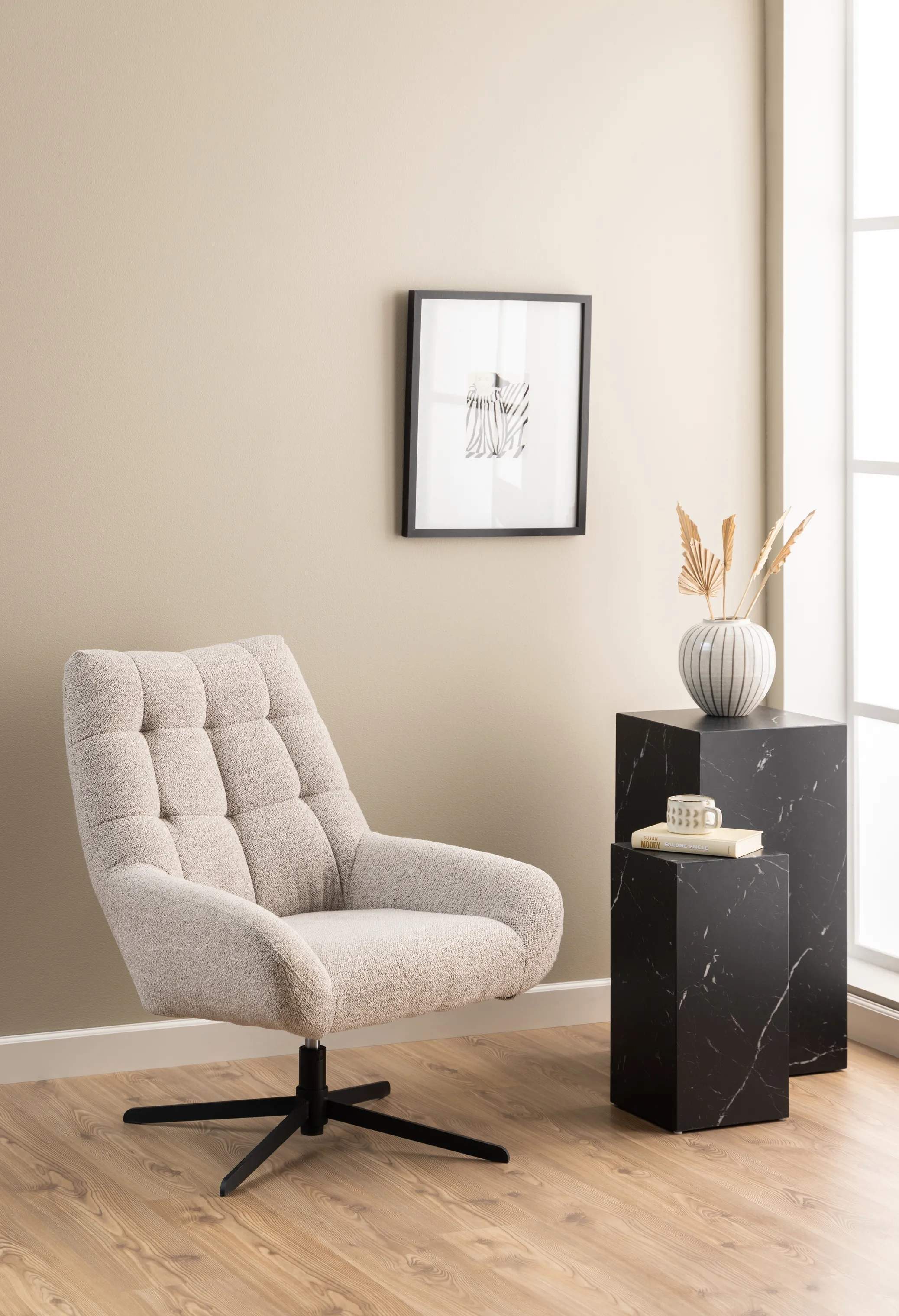 CASA Living Lænestole Paris Stol i Beige, 2