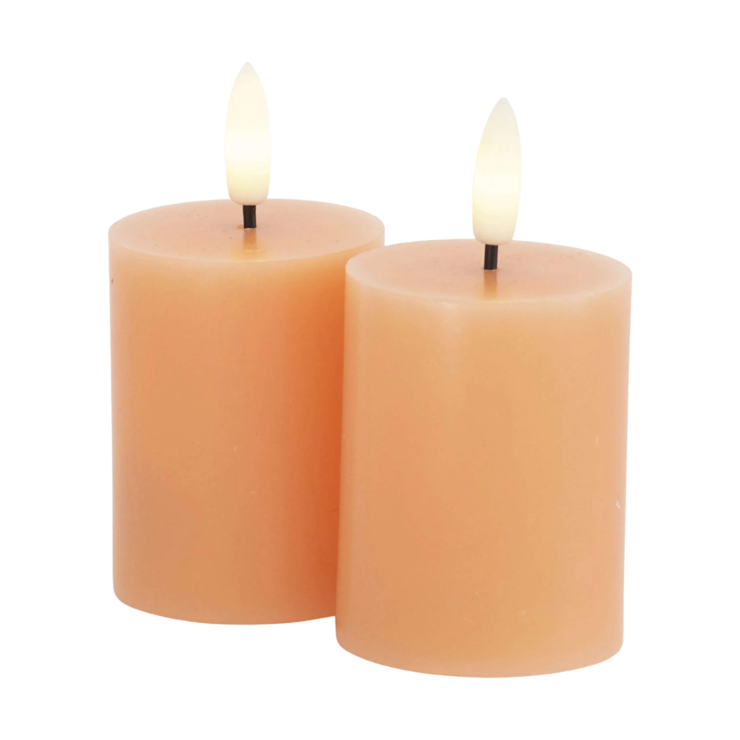 Sirius LED-lys Sille LED Mini bloklys - 2 stk. i Peach, 1