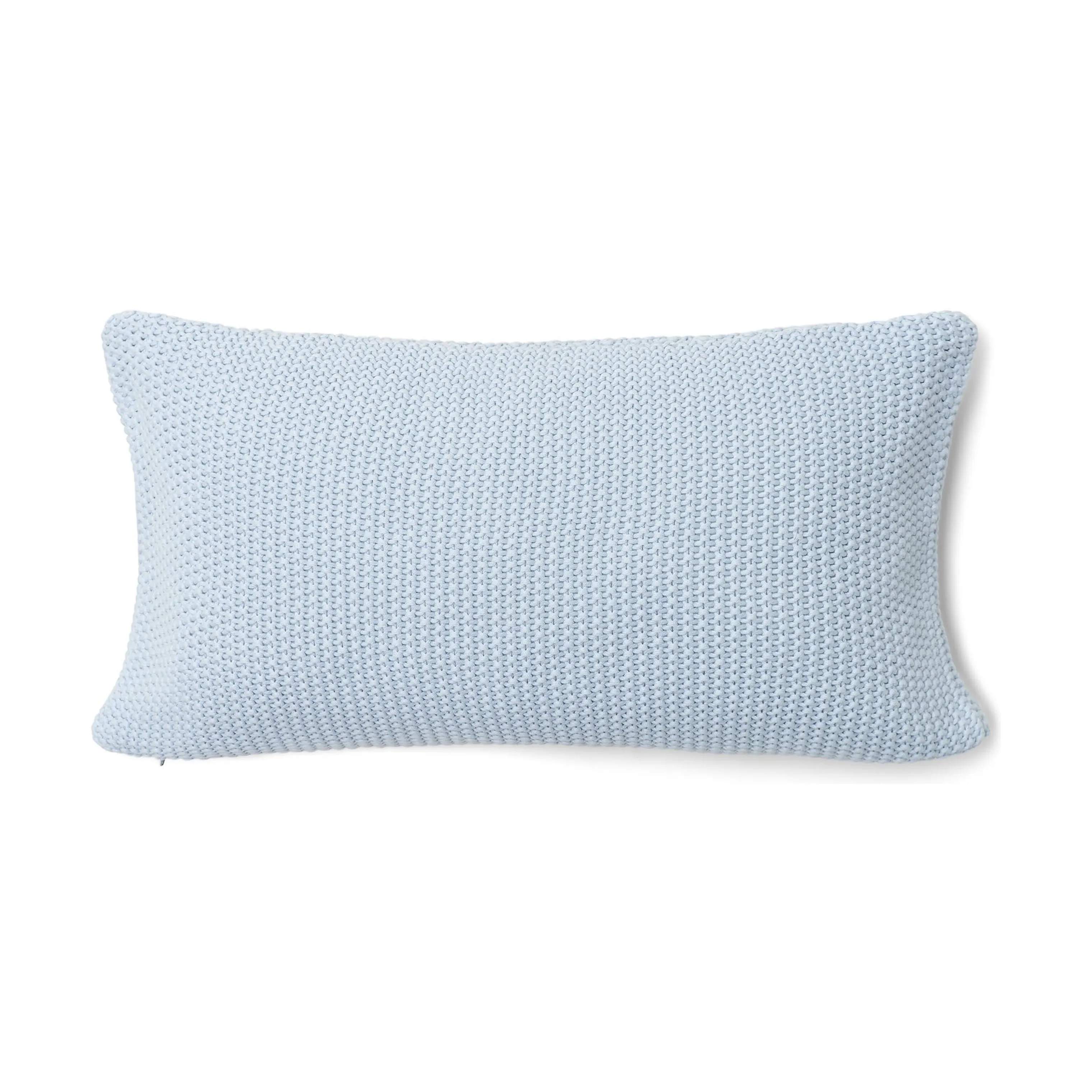 Marc O'Polo Pyntepuder Nordic Knit Pyntepude i Calm blue, H13 x B30 cm, 1