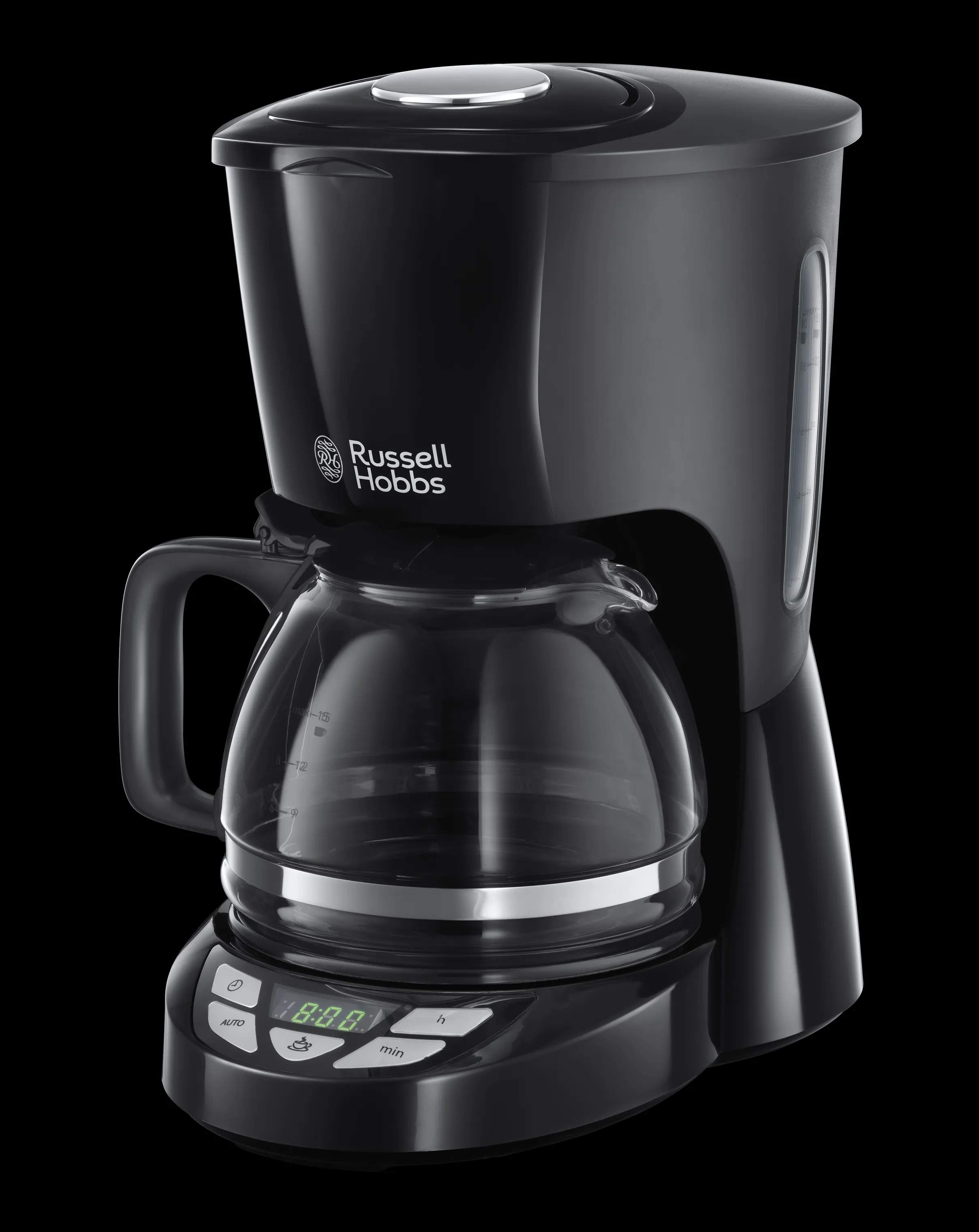 Russell Hobbs Kaffemaskiner Textures Plus+ Kaffemaskine i sort, 3