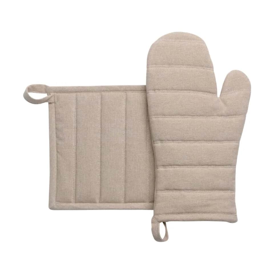 Winkler Grydelapper Jona Ovnhandske Sæt - 2 dele i Natur, 1