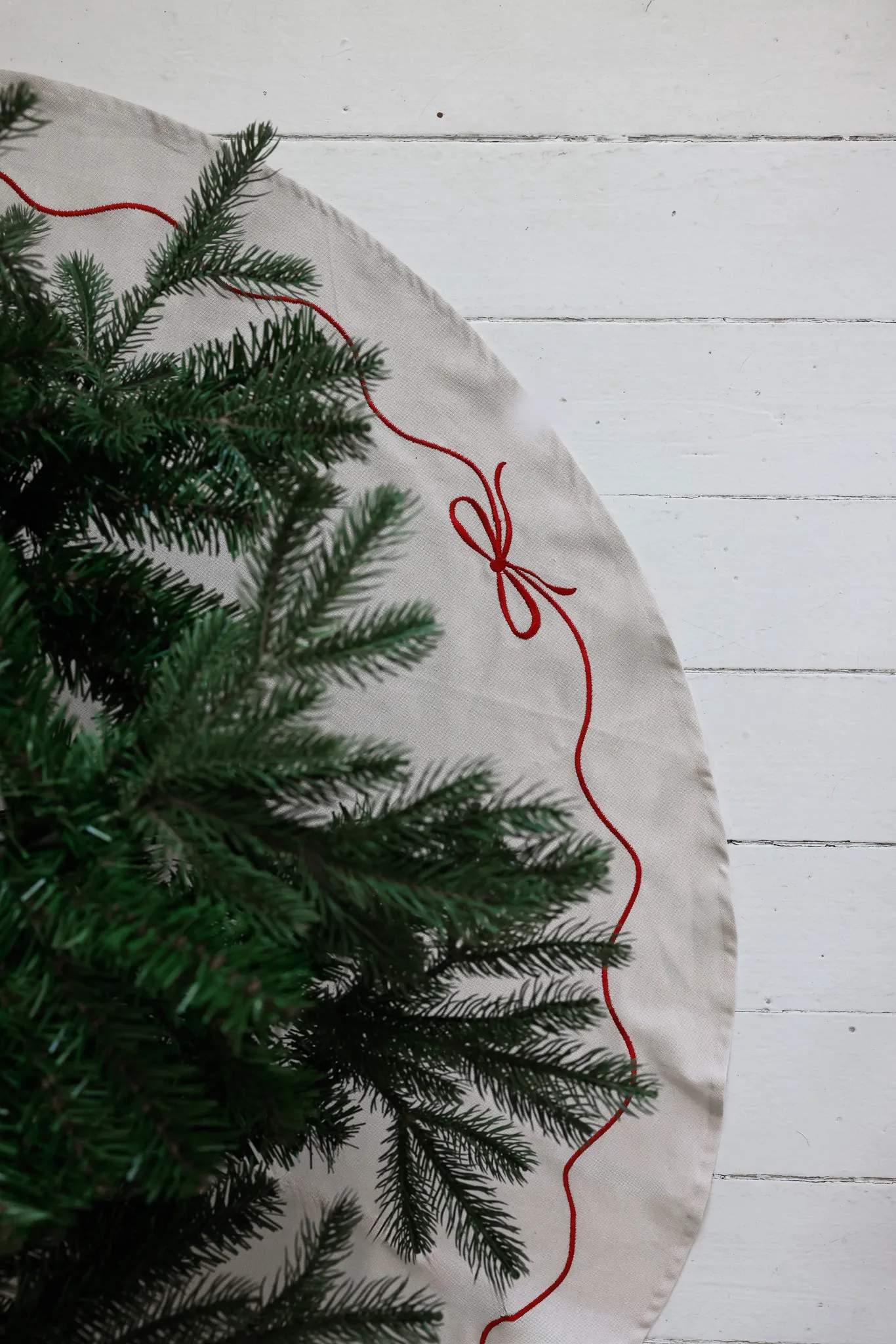 Casa Christmas Juletræstæpper Juletræstæppe i Beige, 2