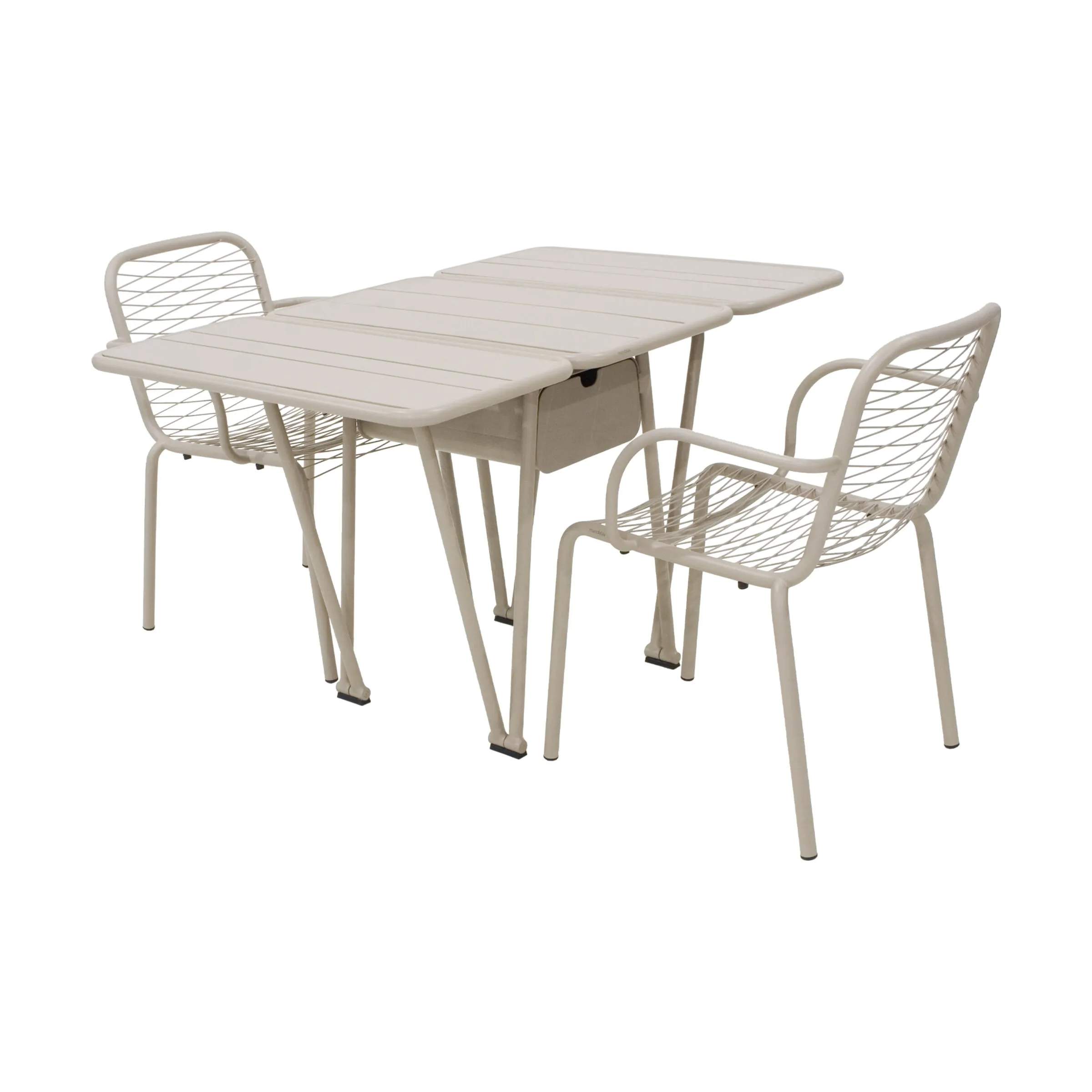 Mandalay Havemøbelsæt Ivy Havesæt - 3 dele i taupe, 1