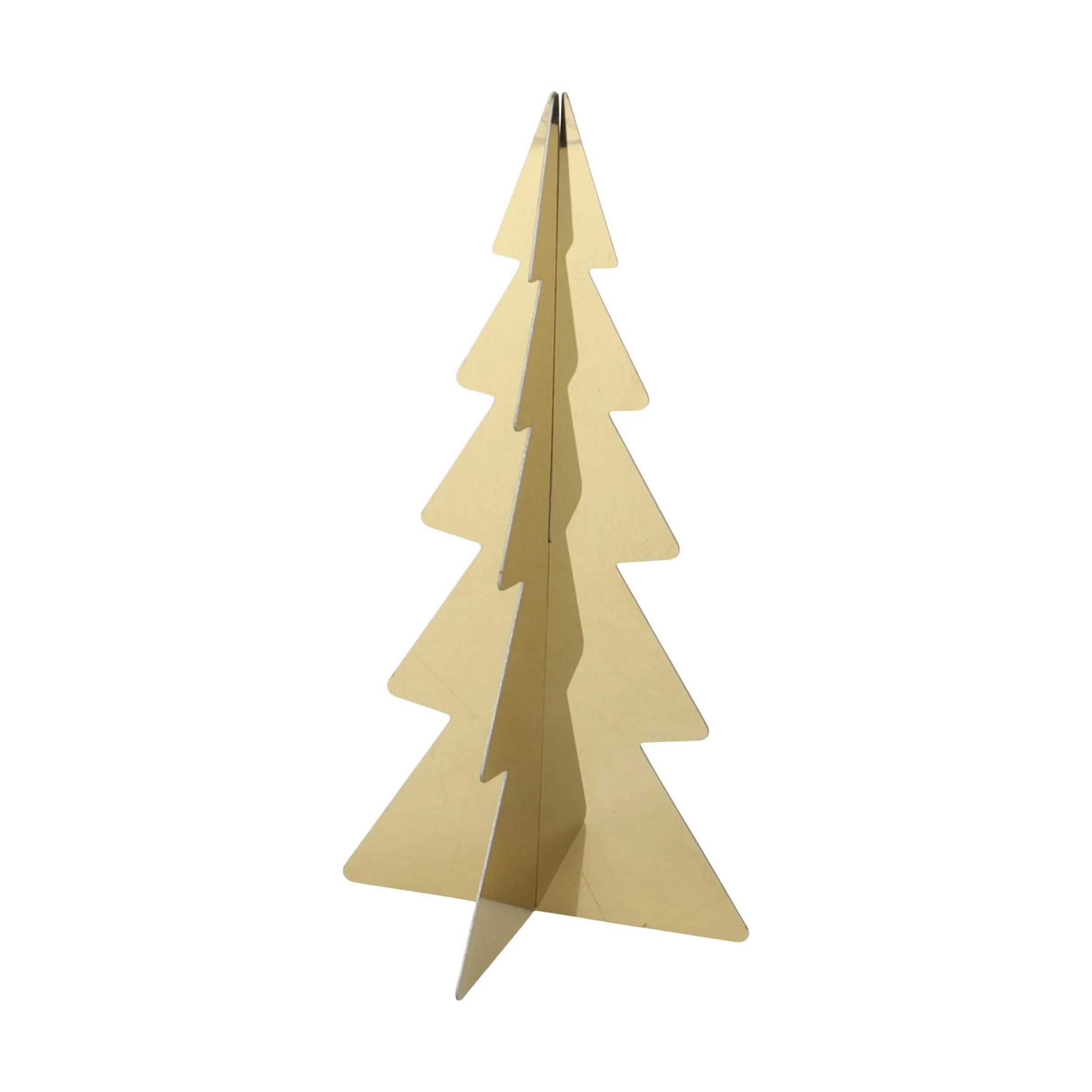 Juletræ, guld, large