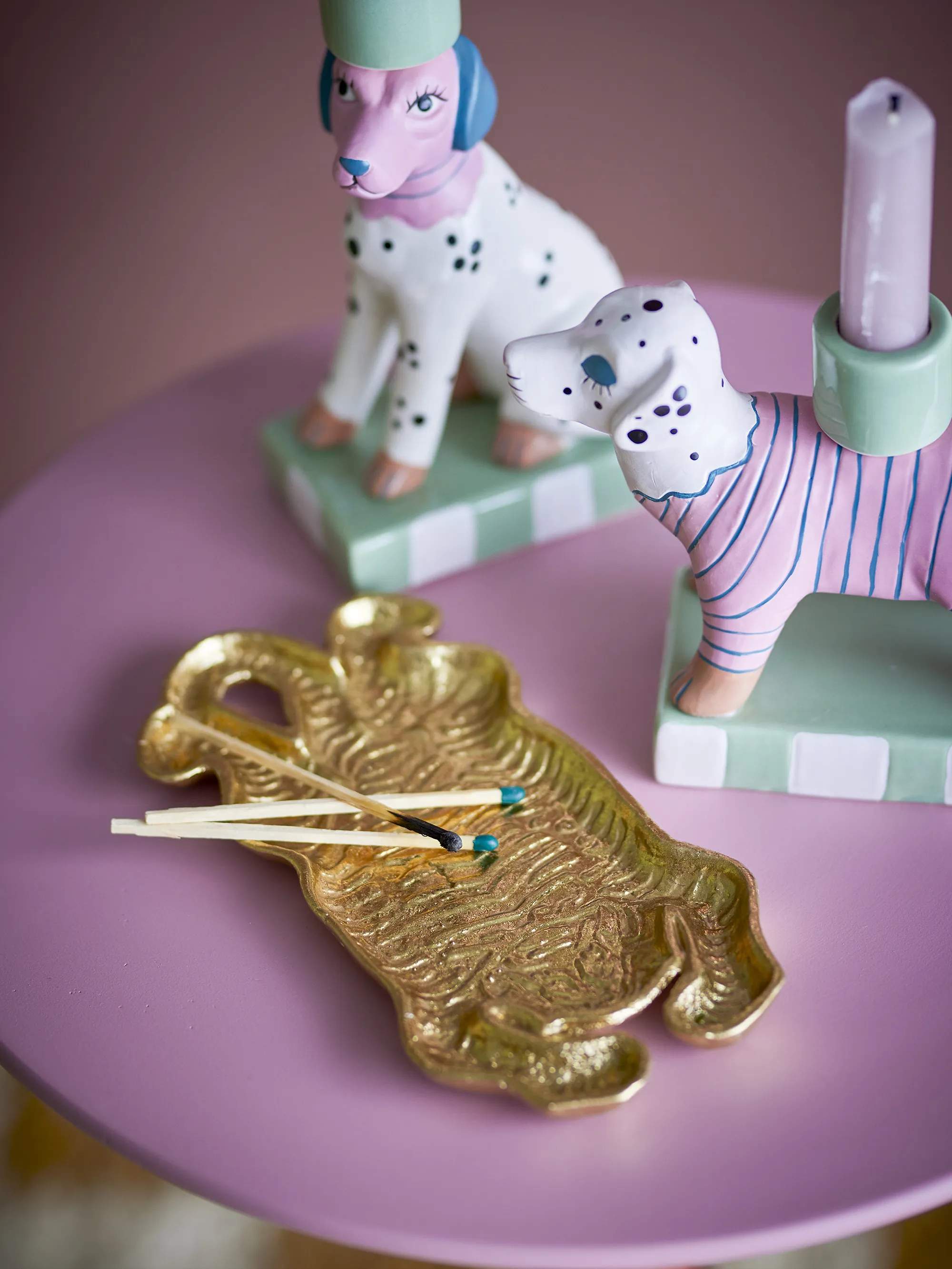 Bloomingville Serveringsfade Lester Fad i Gold, 2