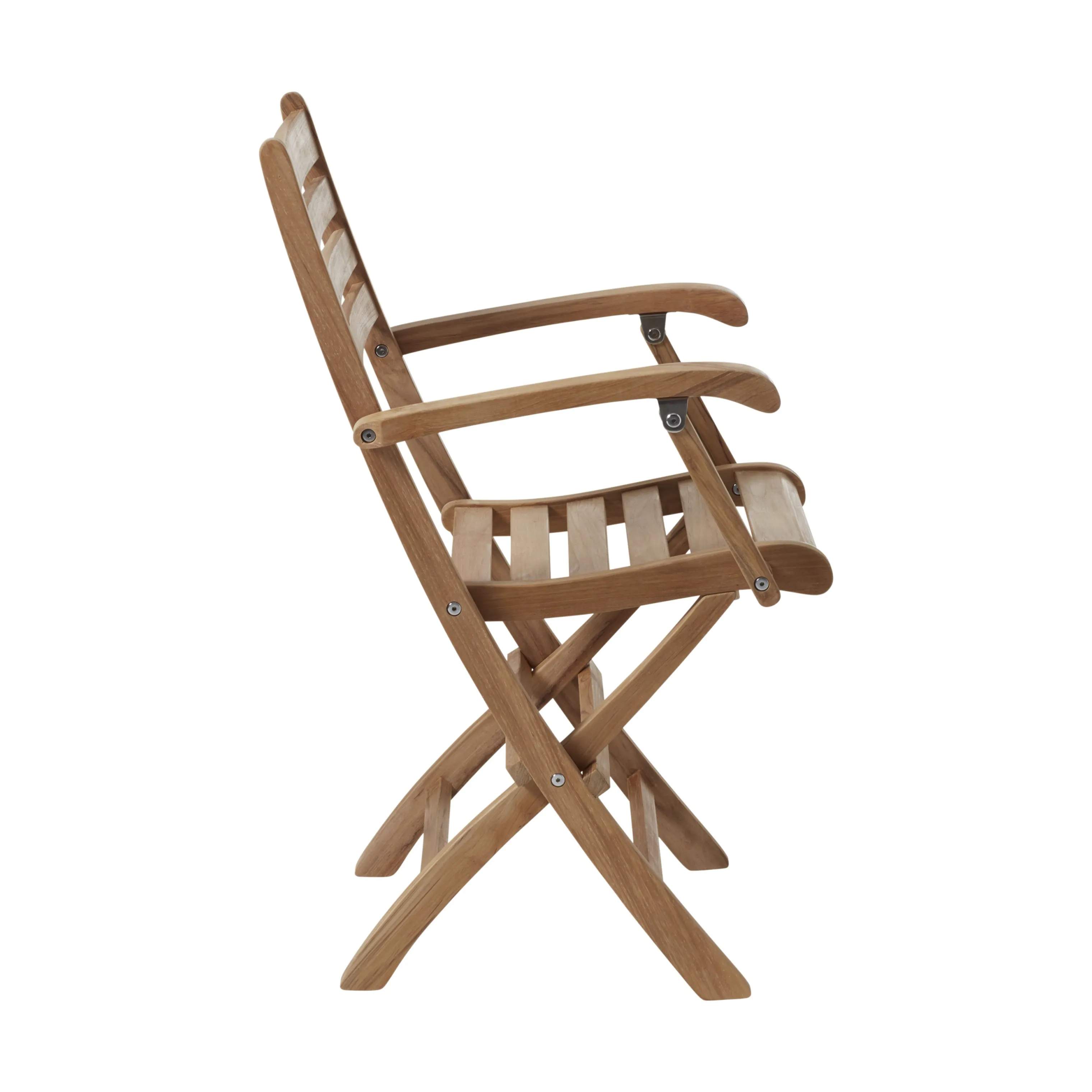 cinas Havespisestole York Foldestol i Teak, 4