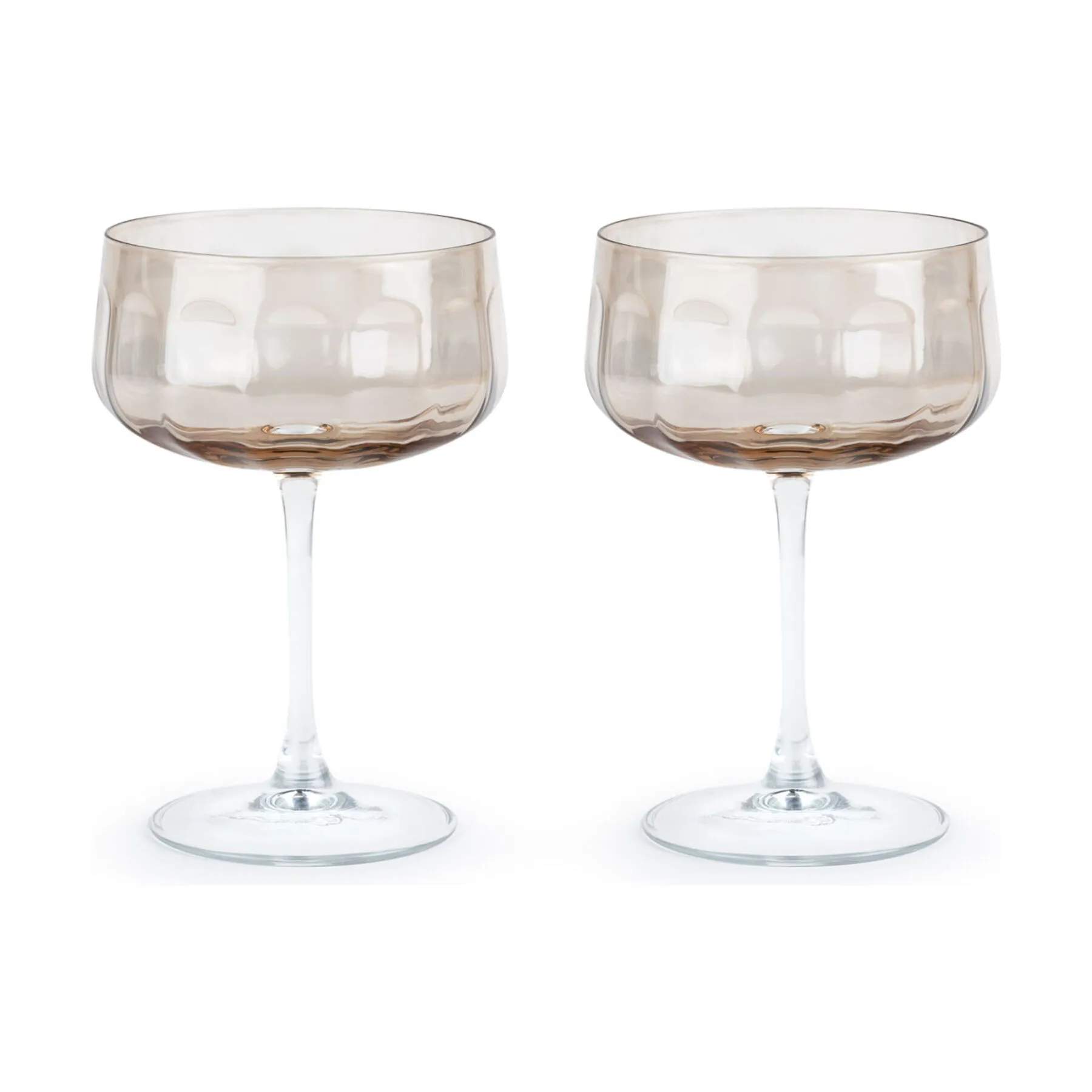 Leopold Vienna Champagneglas Corvina Champagneglas - 2 stk. i Klar/brun, 1