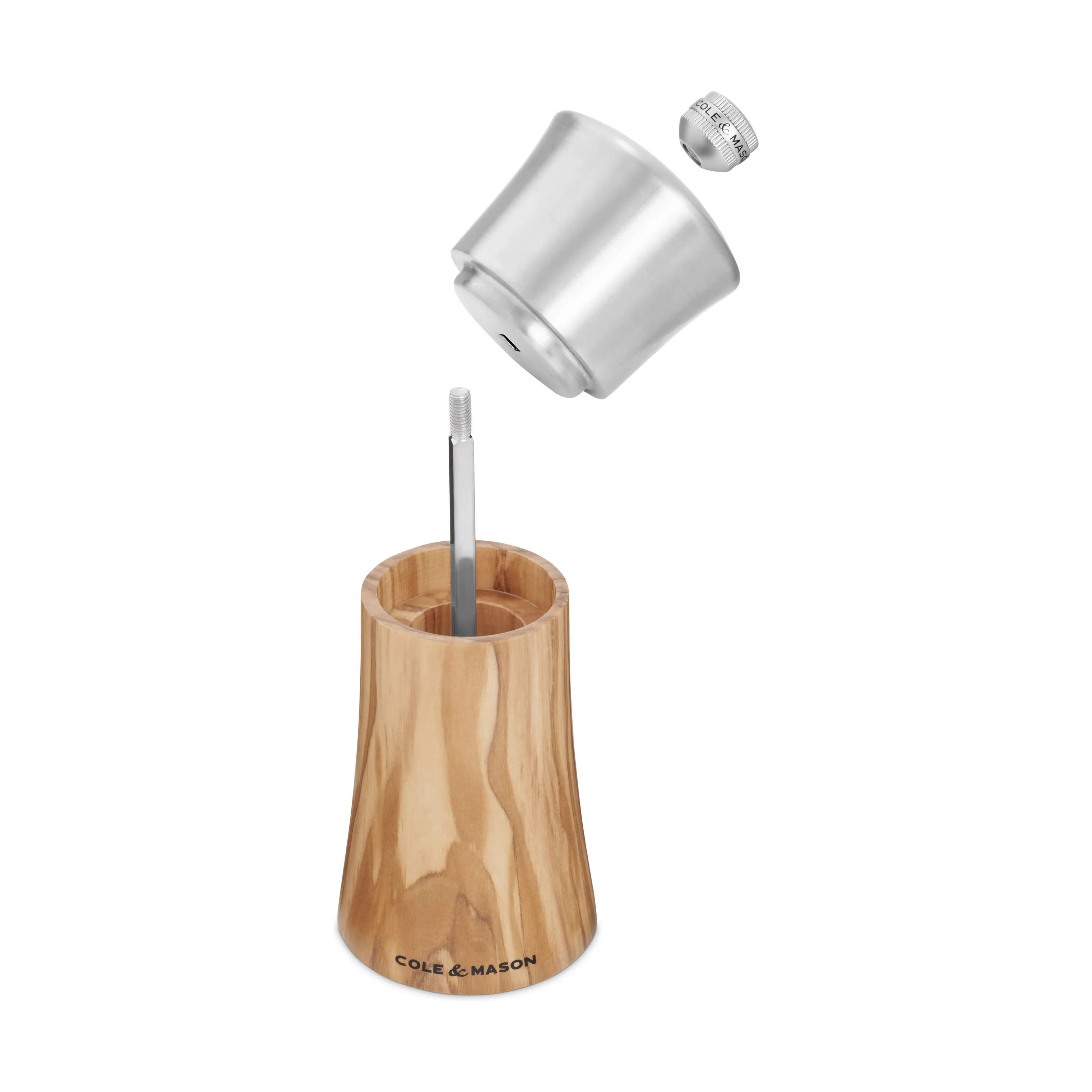 Cole&Mason Peberkværne Bromley Peberkværn i Olive Wood, 7