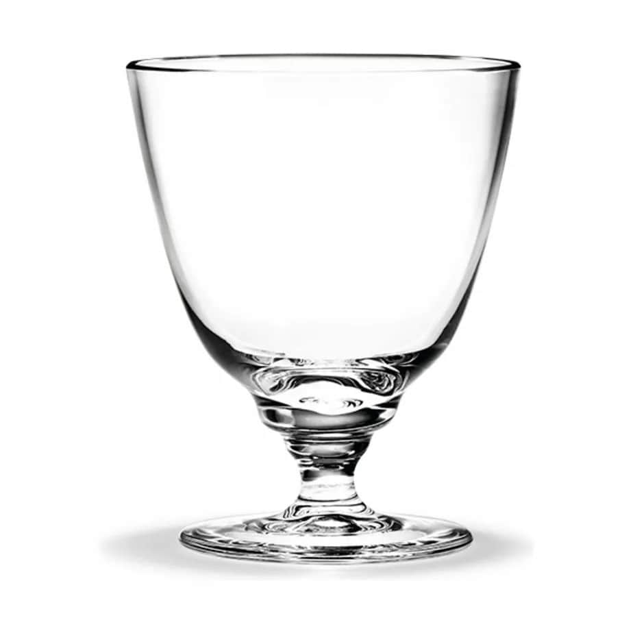 Holmegaard Vandglas Flow Vandglas på fod i Klar, 35 cl, 1