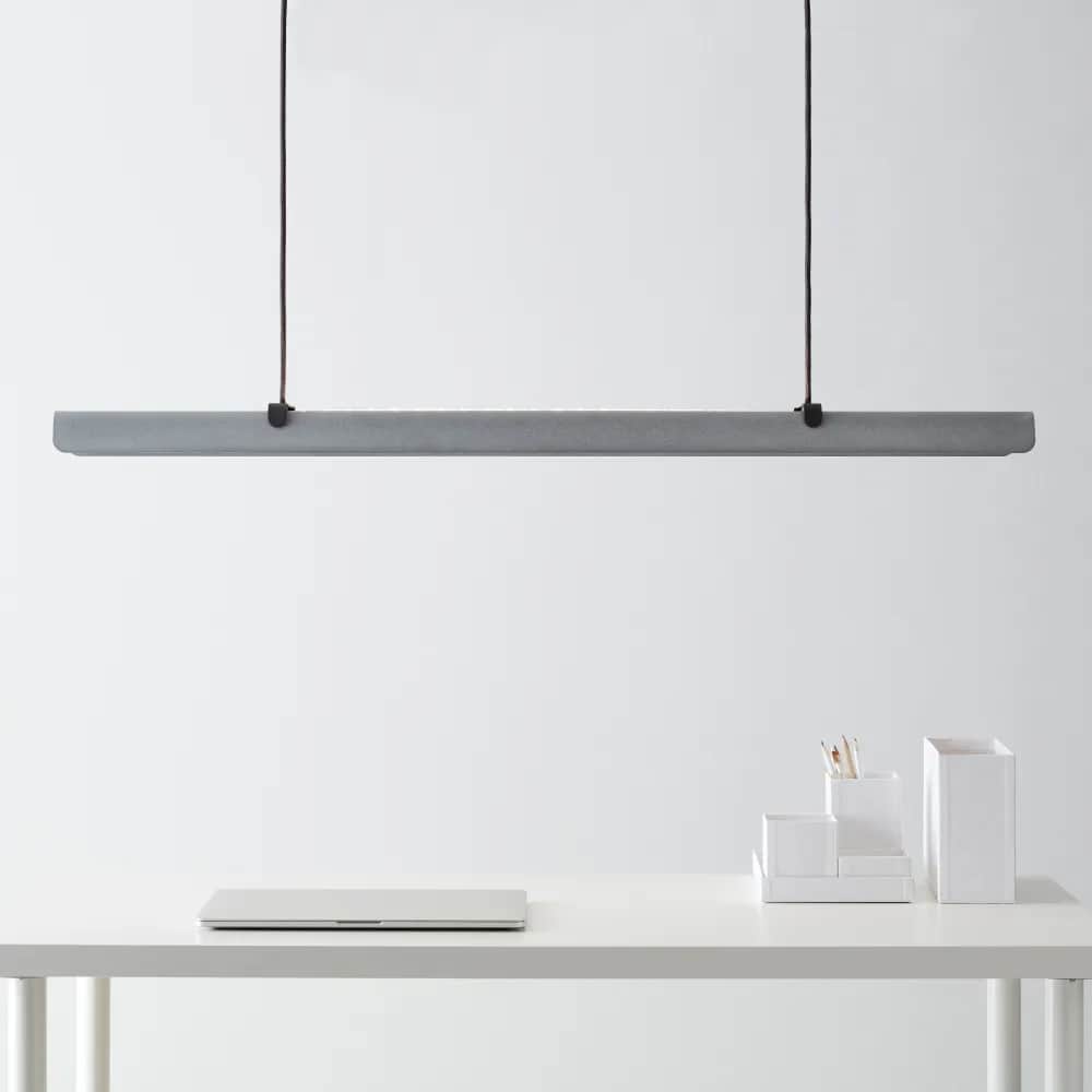 Belid Pendler Fold Pendel Office i Beton, 116 cm, 2
