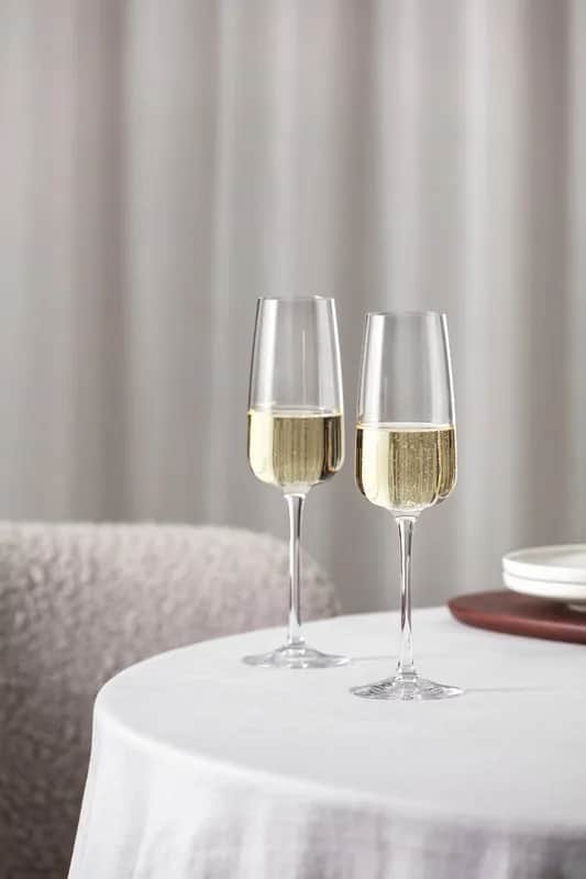 Villeroy & Boch Champagneglas Afina Champagneglas - 4 stk. i Klar, 3