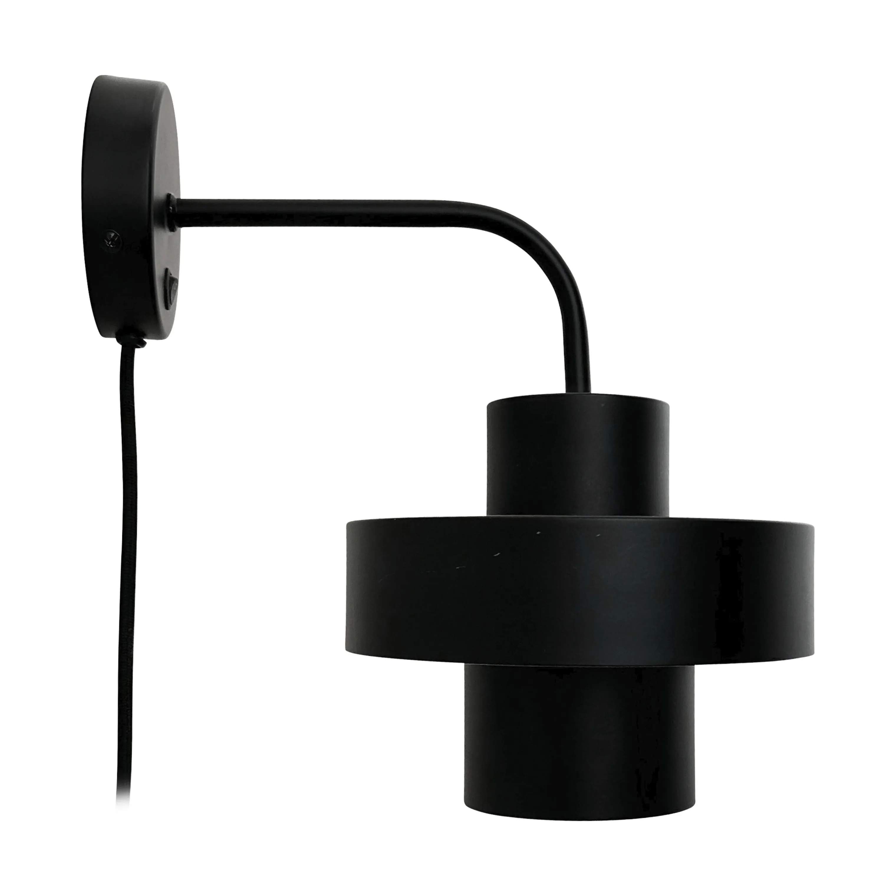 Dyberg Larsen Væglamper Stoke Væglampe i Sort, 1