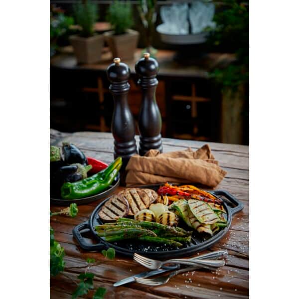 Victoria Grillpander Forbehandlet Venbar Plancha i Sort, 2