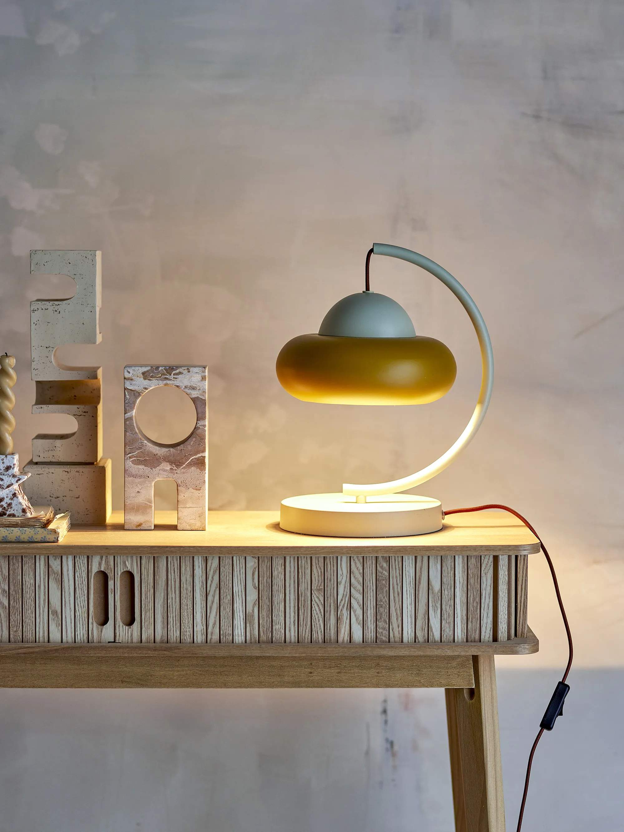 Bloomingville Bordlamper Bubble Bordlampe i Natur, 2
