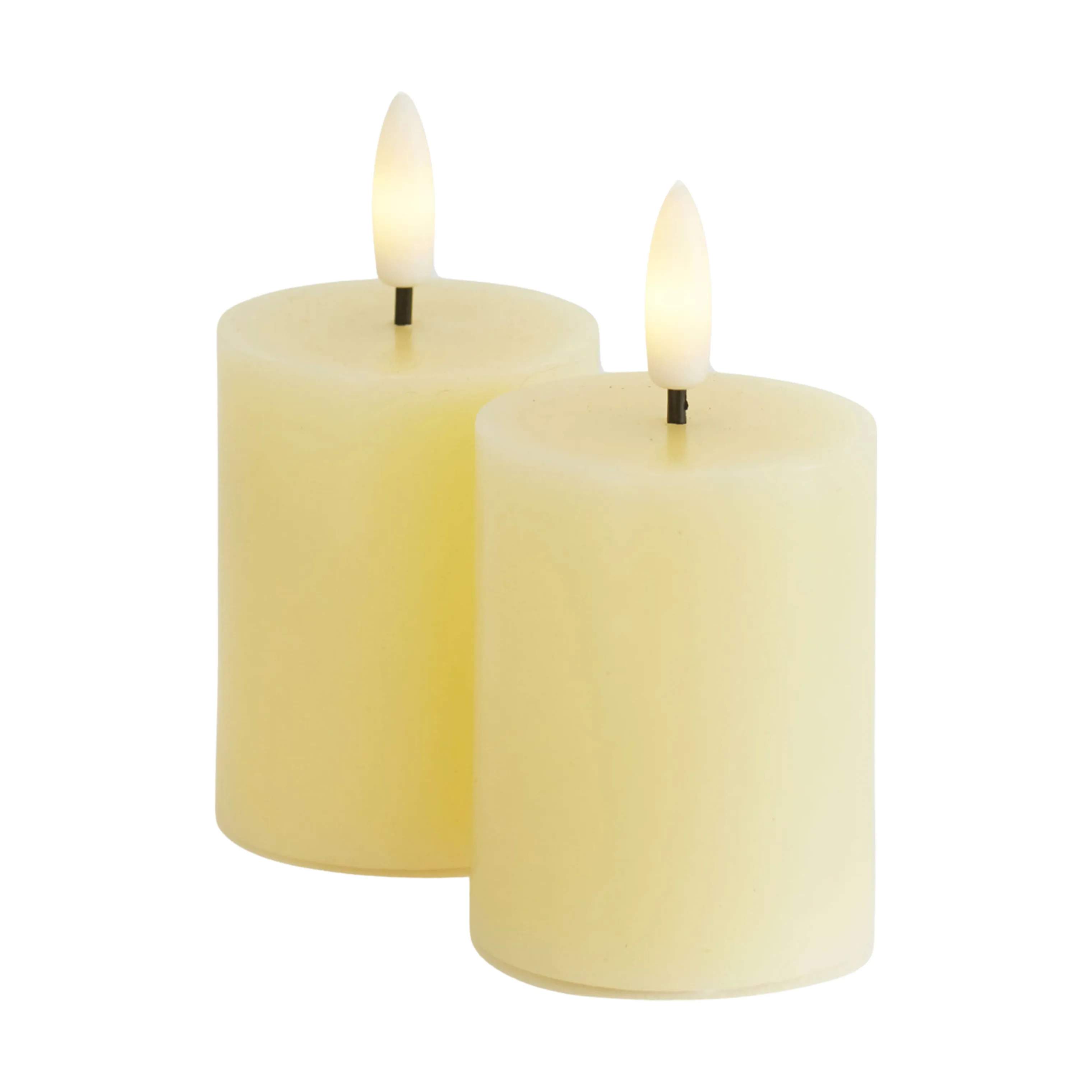 Sirius LED-lys Sille LED Mini bloklys - 2 stk. i Pale Yellow, 1