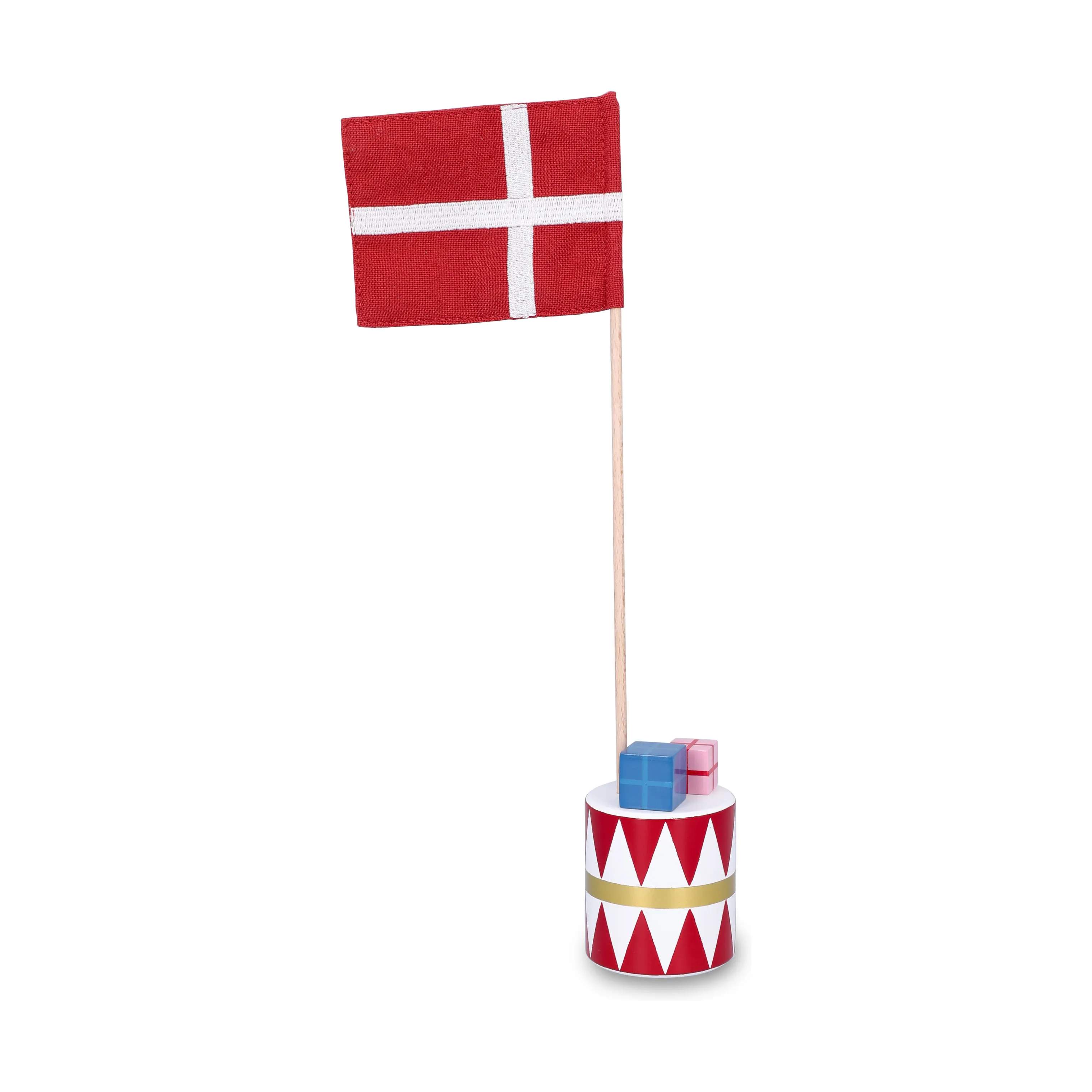 Kay Bojesen Bordflag Figurines Bordflag i Rød/Hvid, 1