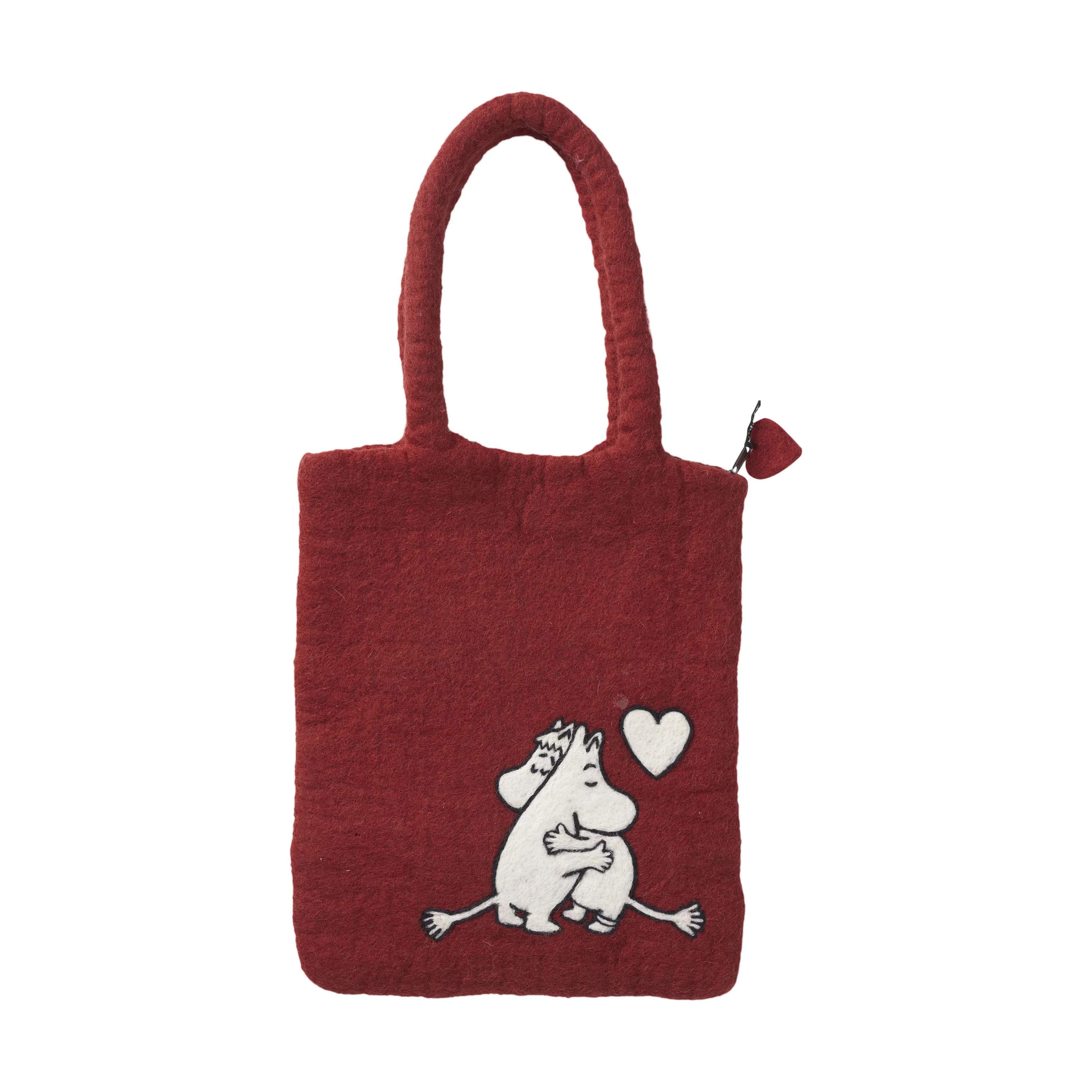 Taske - Mumi In Love, red, large