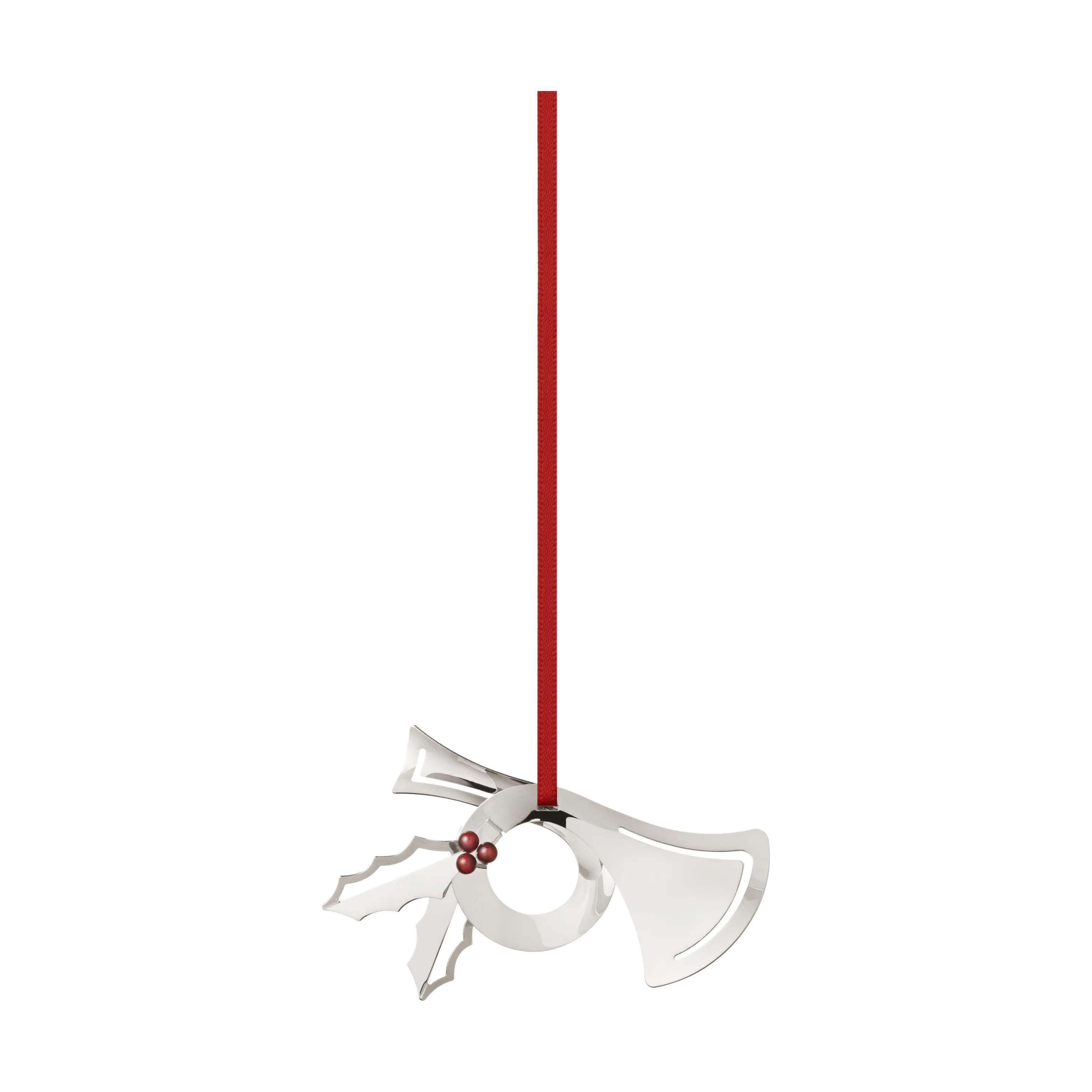 Georg Jensen Juleophæng Christmas Collectibles CC 2026 Juleornament - Posthorn i Sølvfarvet, 1