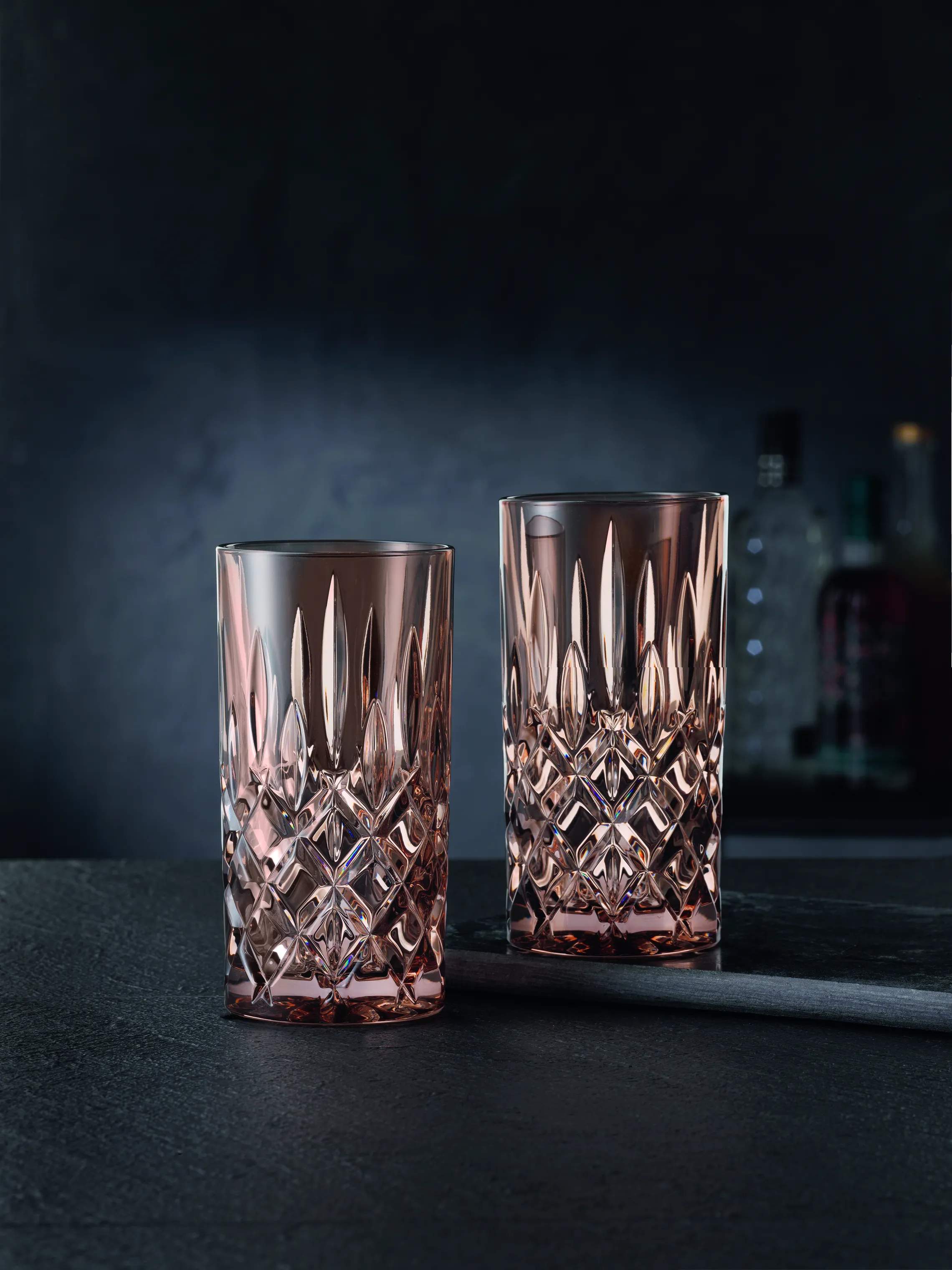 Nachtmann Highball glas Noblesse Longdrinkglas - 2 stk. i Tobacco, 2