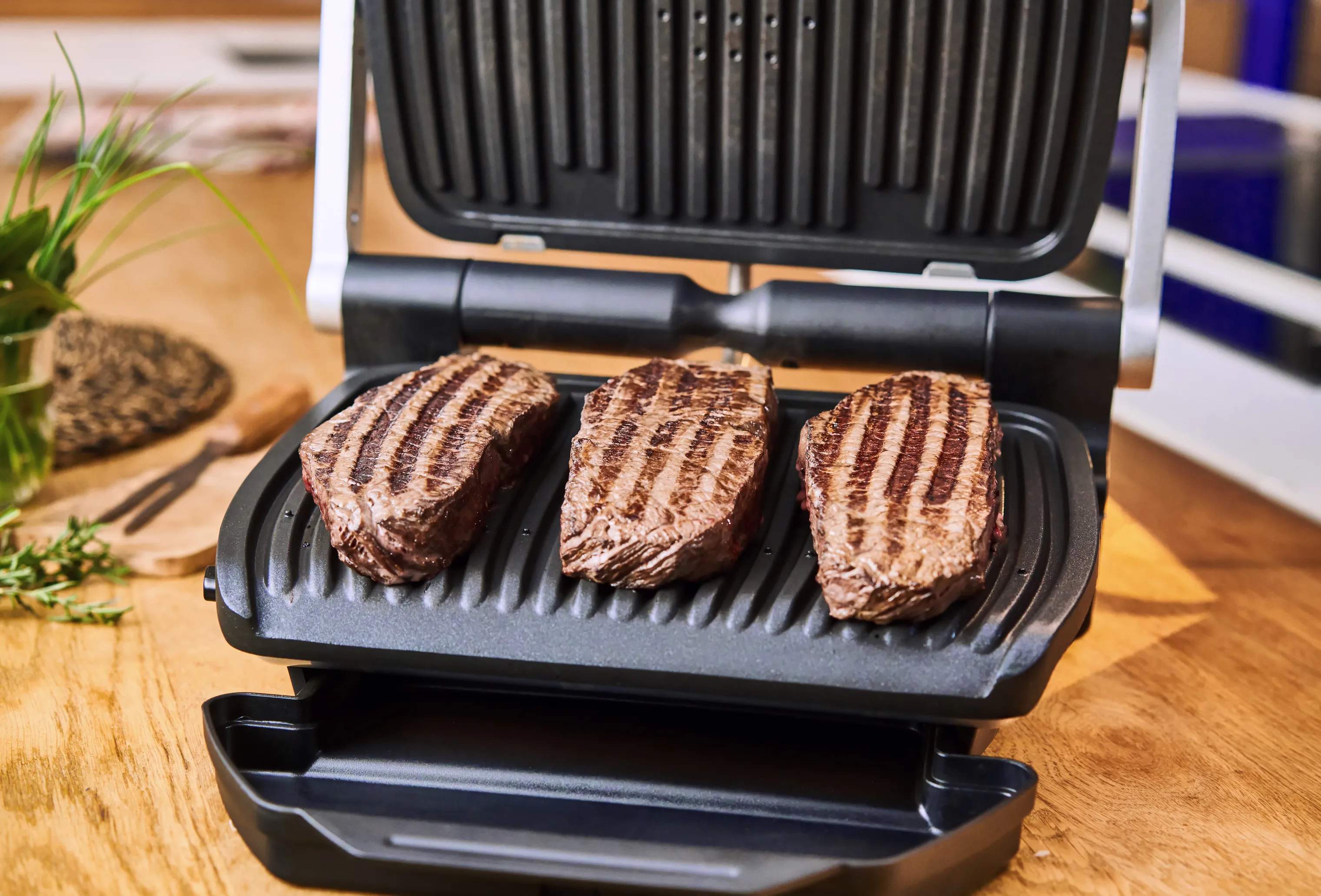 OBH Nordica Bordgrill OpriGrill+ Initial Bordgrill i Stål, 3